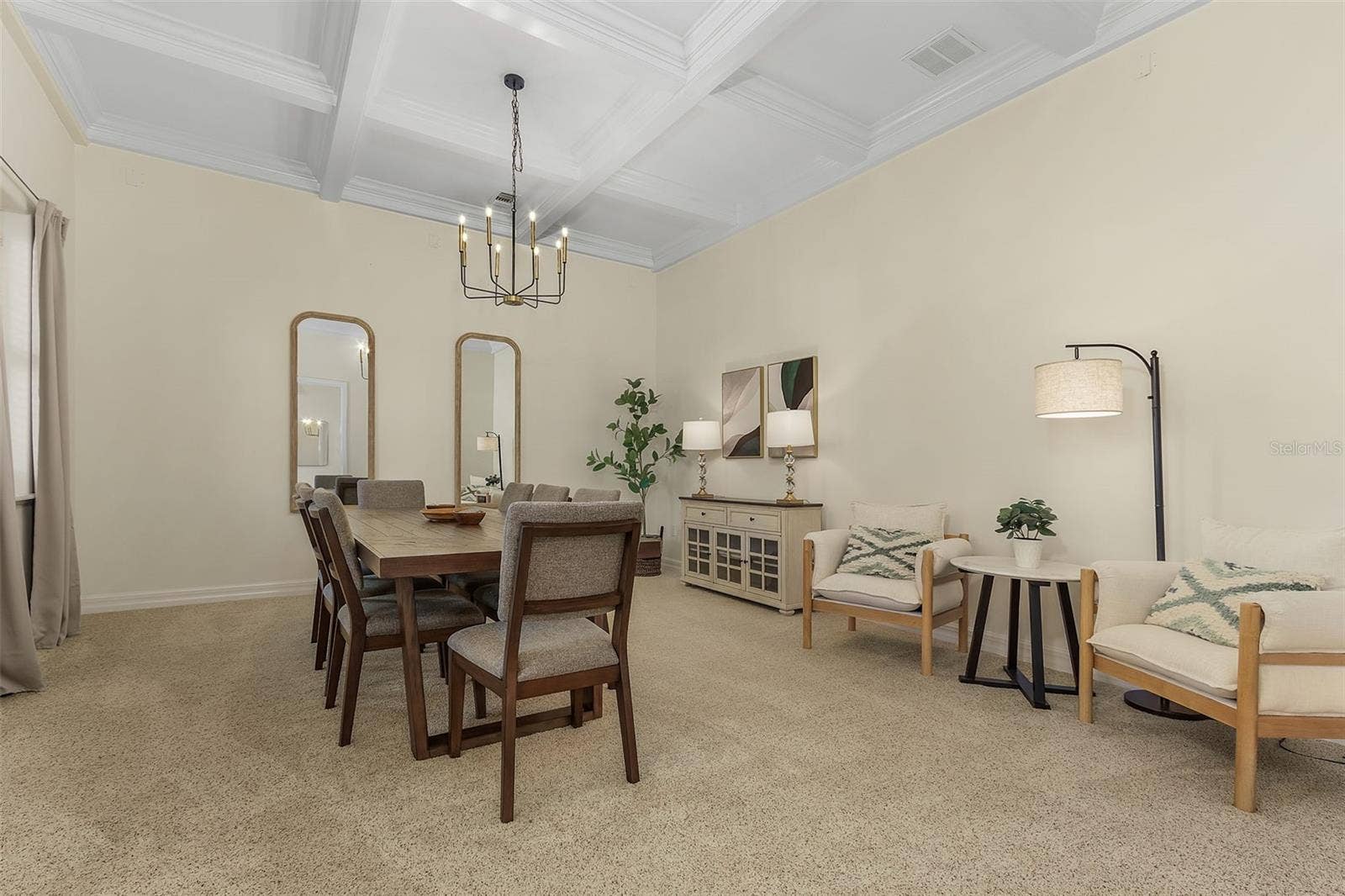 197 ALBERT LANE, Port Charlotte, FL 33954 Huge formal dining space.