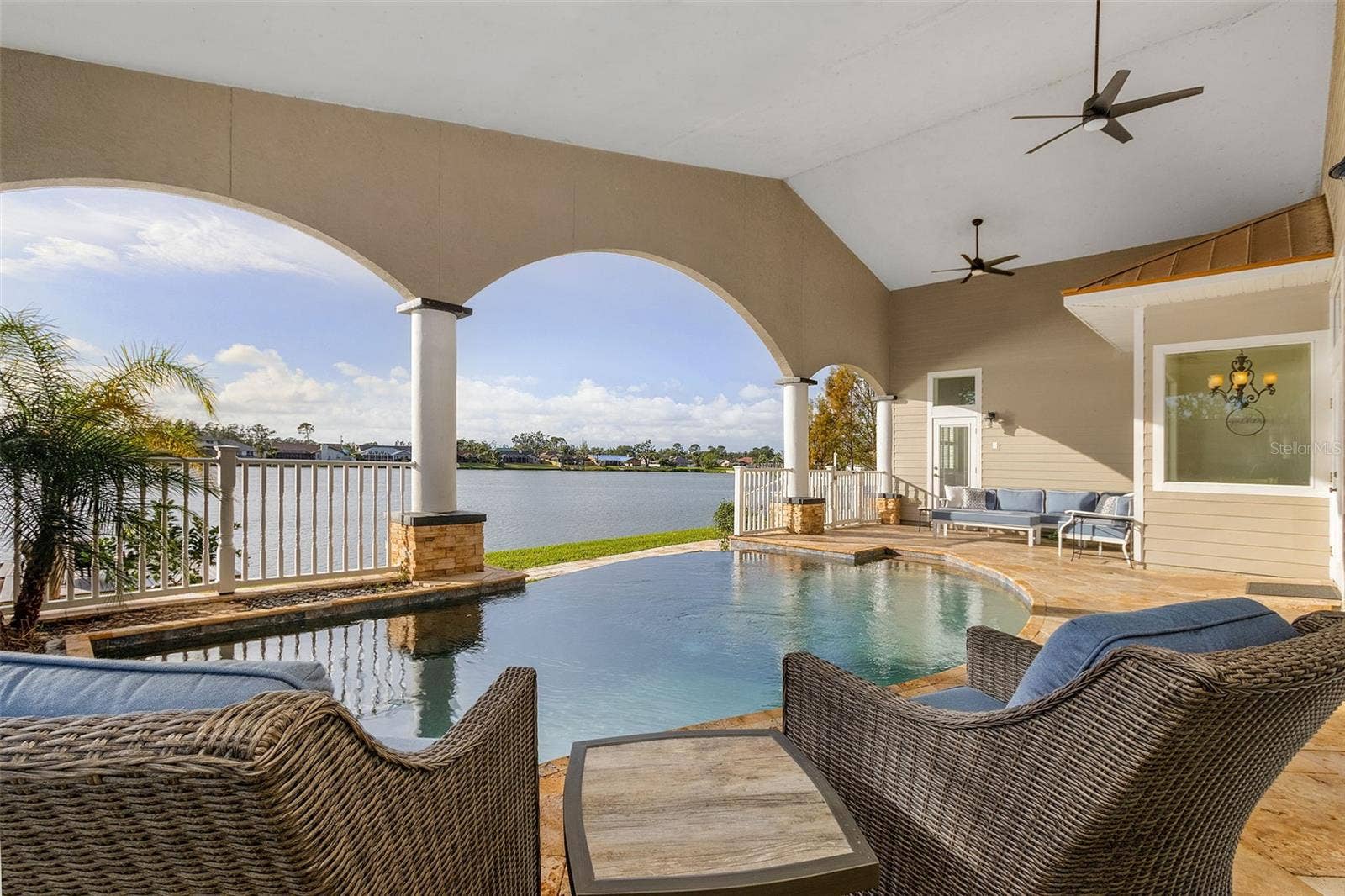 197 ALBERT LANE, Port Charlotte, FL 33954 Large and stunning private pool area.