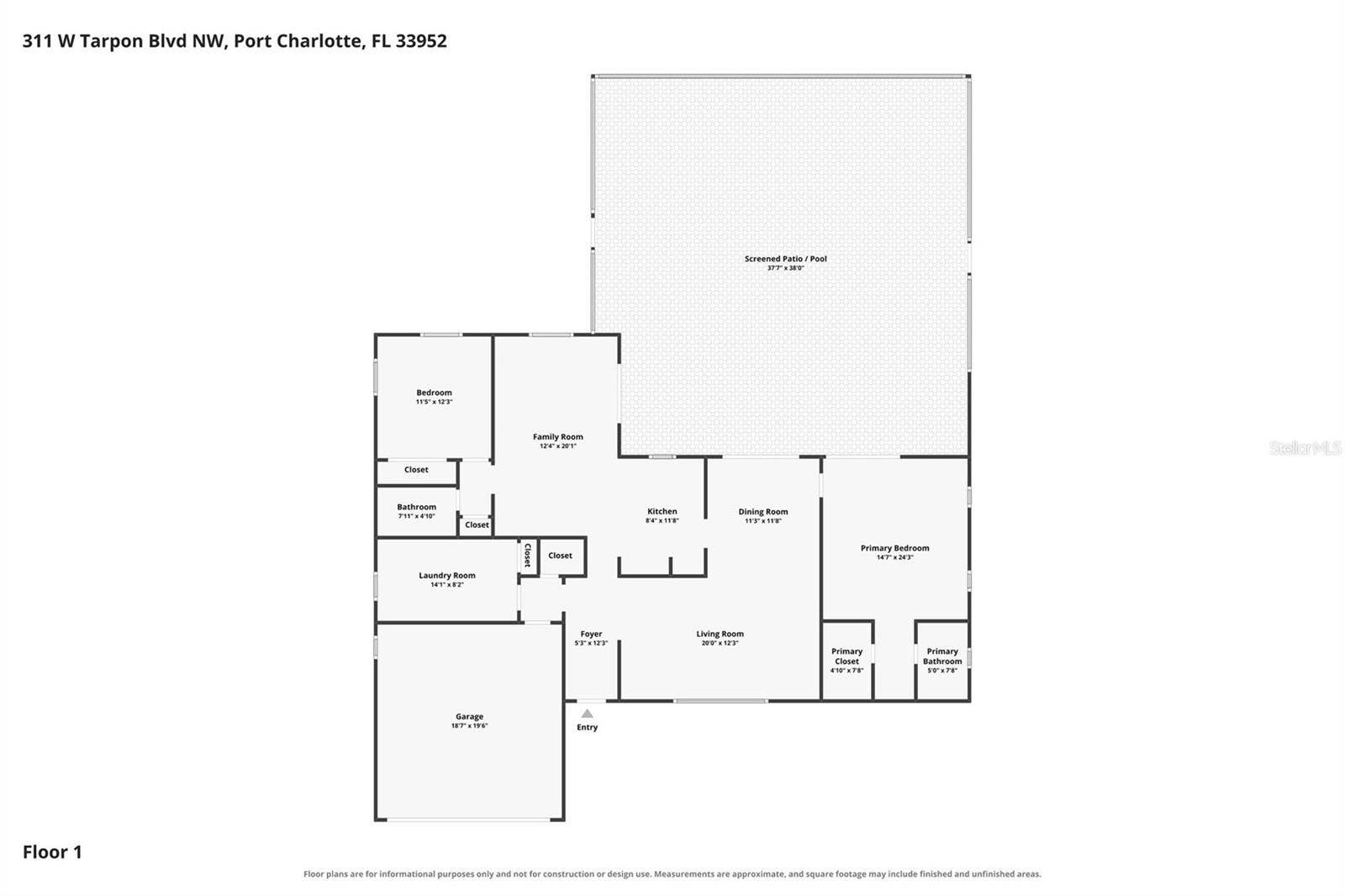 311 W TARPON BOULEVARD NW, Port Charlotte, FL 33952 311 W TARPON BOULEVARD NW, Port Charlotte, FL 33952