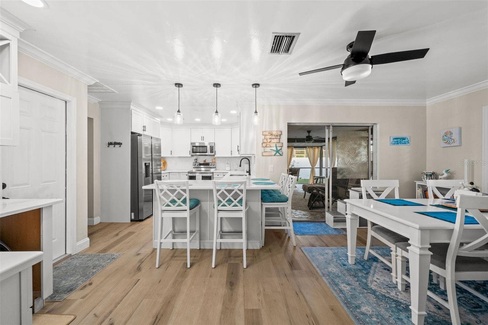 New(er) LVT flooring throughout and fresh interior paint make this gem move-in ready.