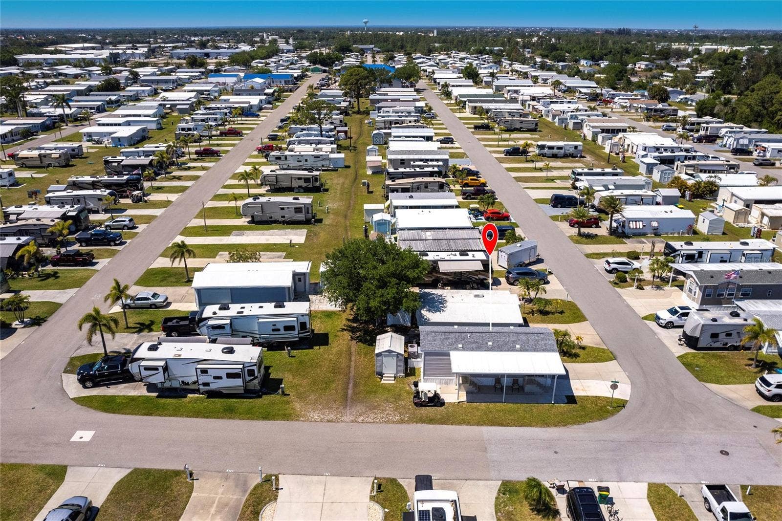 1329 TROUT, Punta Gorda, FL 33950 Aerial view