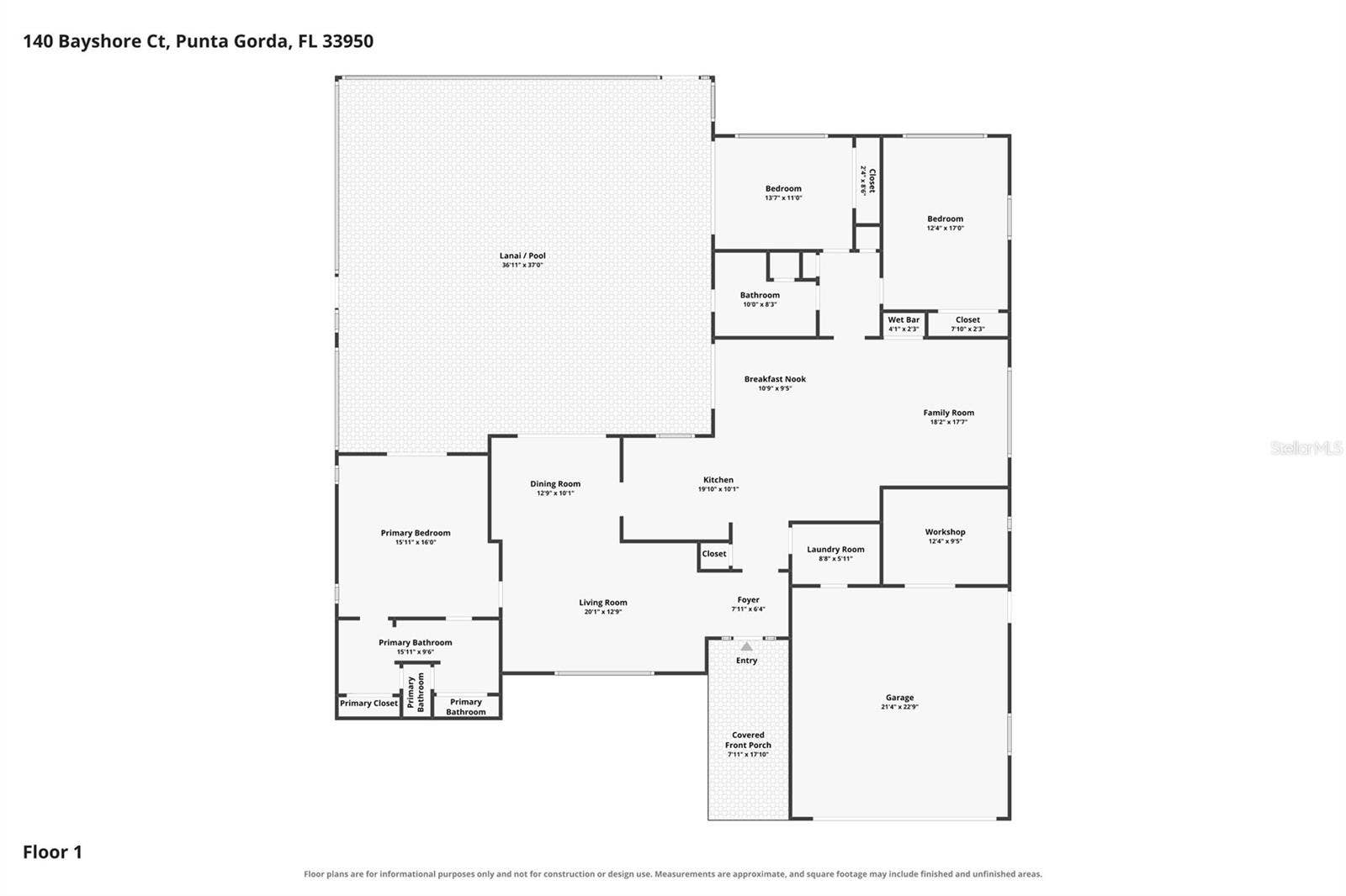 140 BAYSHORE COURT, Punta Gorda, FL 33950 140 BAYSHORE COURT, Punta Gorda, FL 33950