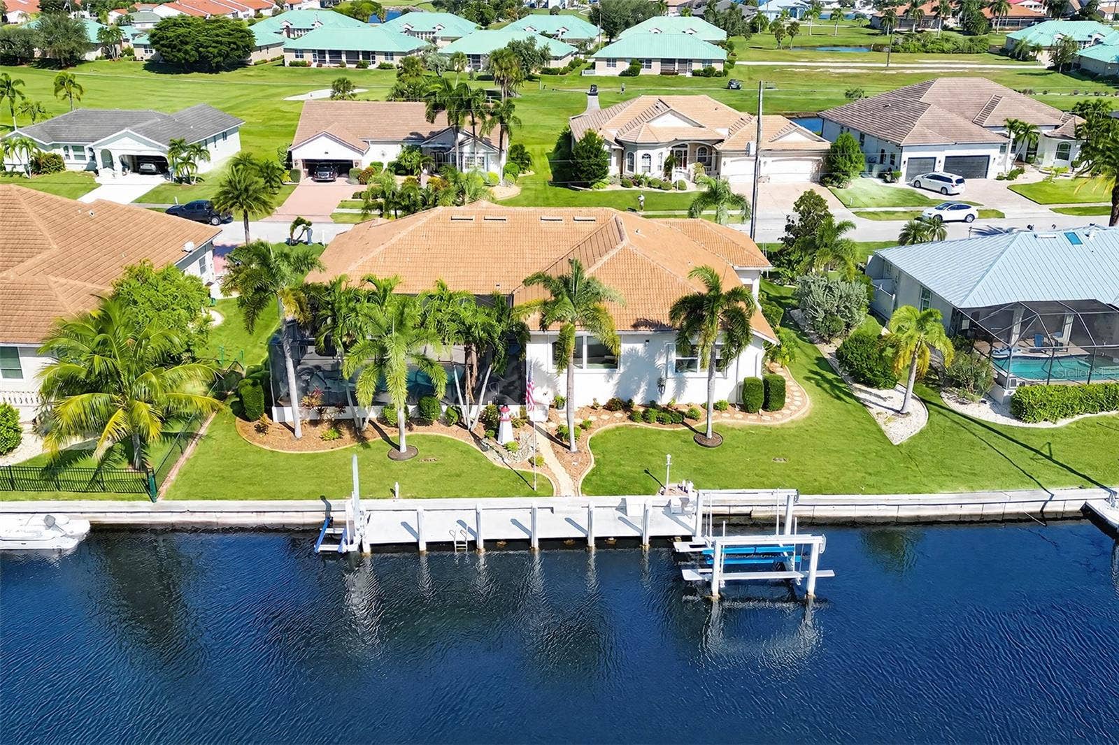 1535 SUZI STREET, Punta Gorda, FL 33950 Aerial View of Back