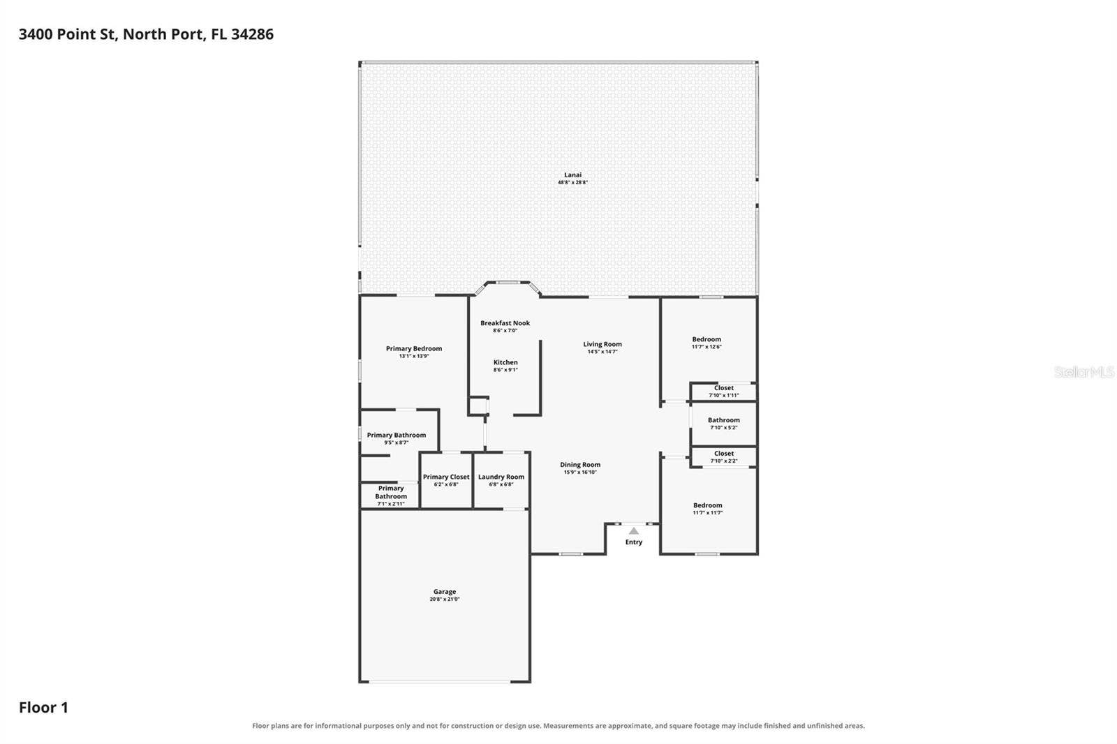 3400 POINT STREET, North Port, FL 34286 3400 POINT STREET, North Port, FL 34286