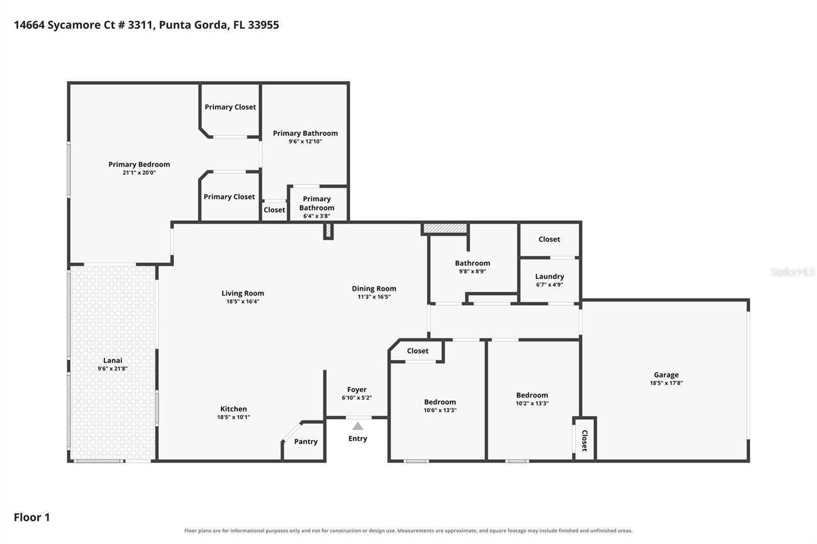 14664 SYCAMORE COURT, #3311, Punta Gorda, FL 33955