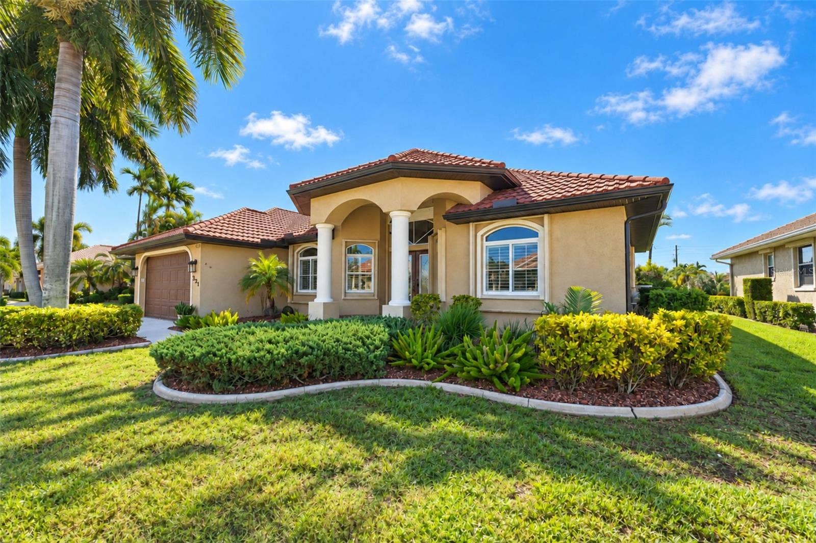 321 PALM ISLES CT, Punta Gorda, FL 33950 Front Elevation
