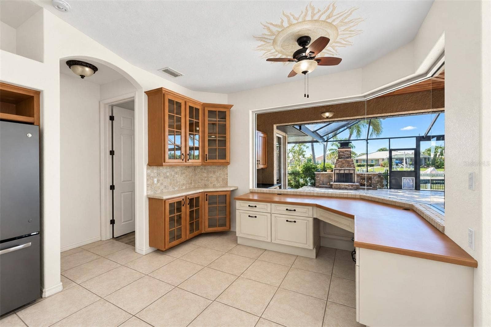 321 PALM ISLES CT, Punta Gorda, FL 33950 Desk Nook with a view