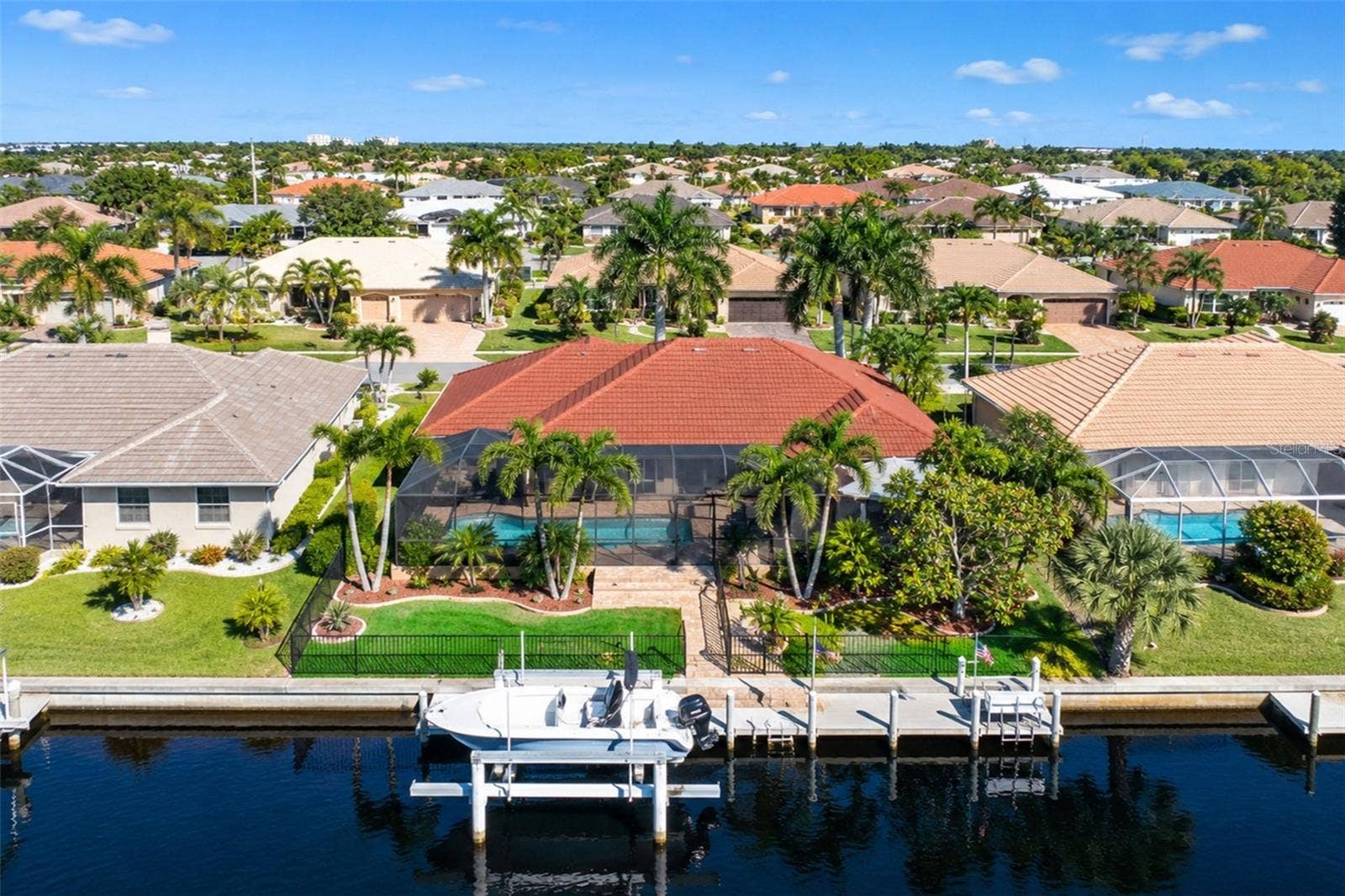 321 PALM ISLES CT, Punta Gorda, FL 33950 Rear View