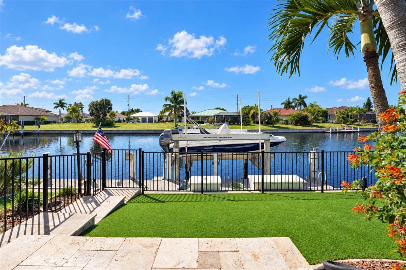 321 PALM ISLES CT, Punta Gorda, FL 33950 Fenced dog run turf