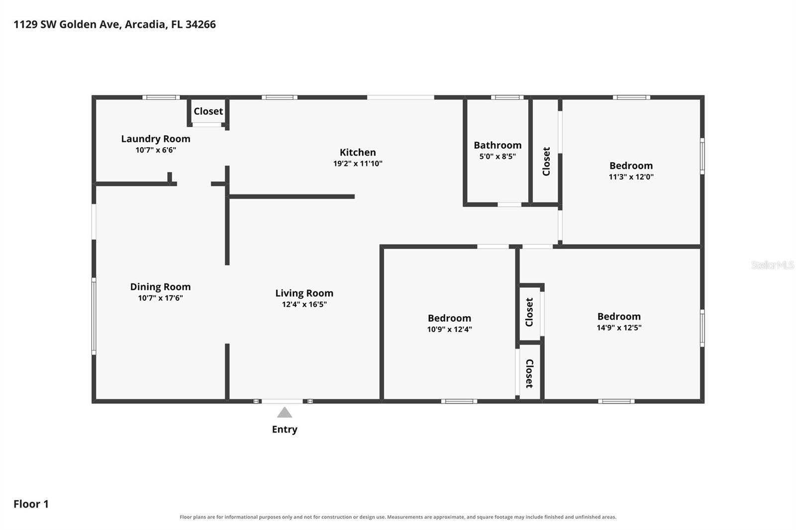 1129 SW GOLDEN AVENUE, Arcadia, FL 34266 1129 SW GOLDEN AVENUE, Arcadia, FL 34266