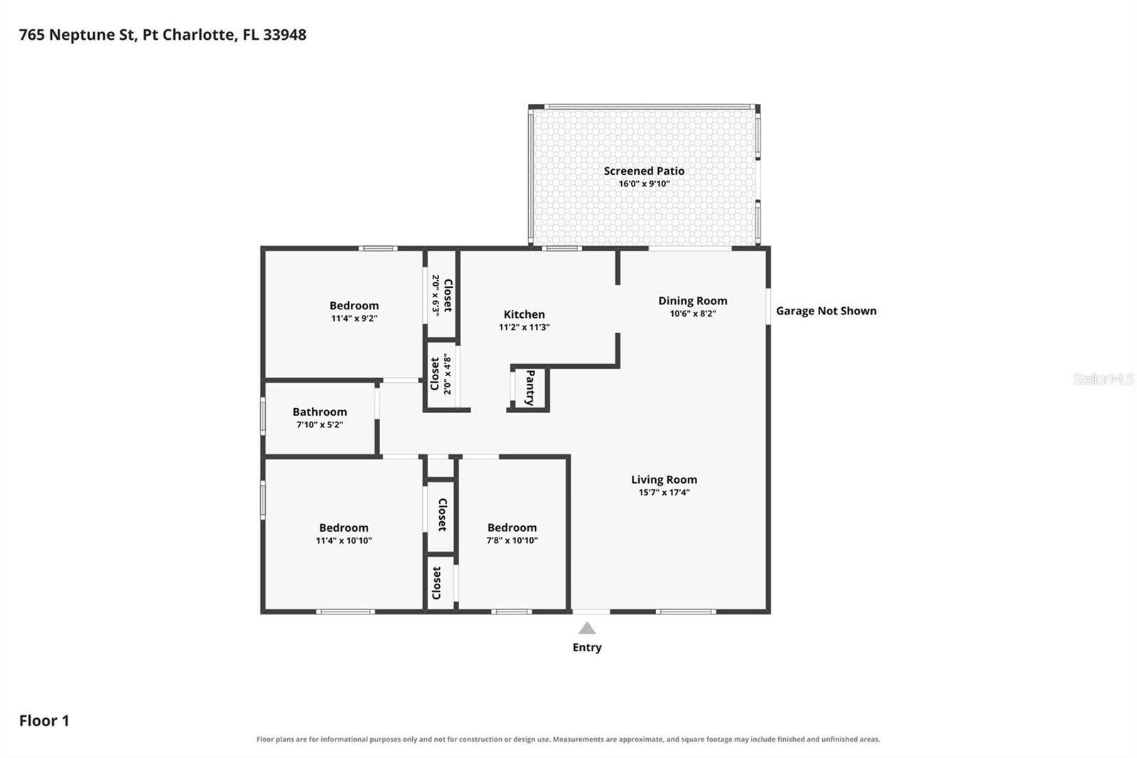 765 NEPTUNE STREET, Port Charlotte, FL 33948 765 NEPTUNE STREET, Port Charlotte, FL 33948