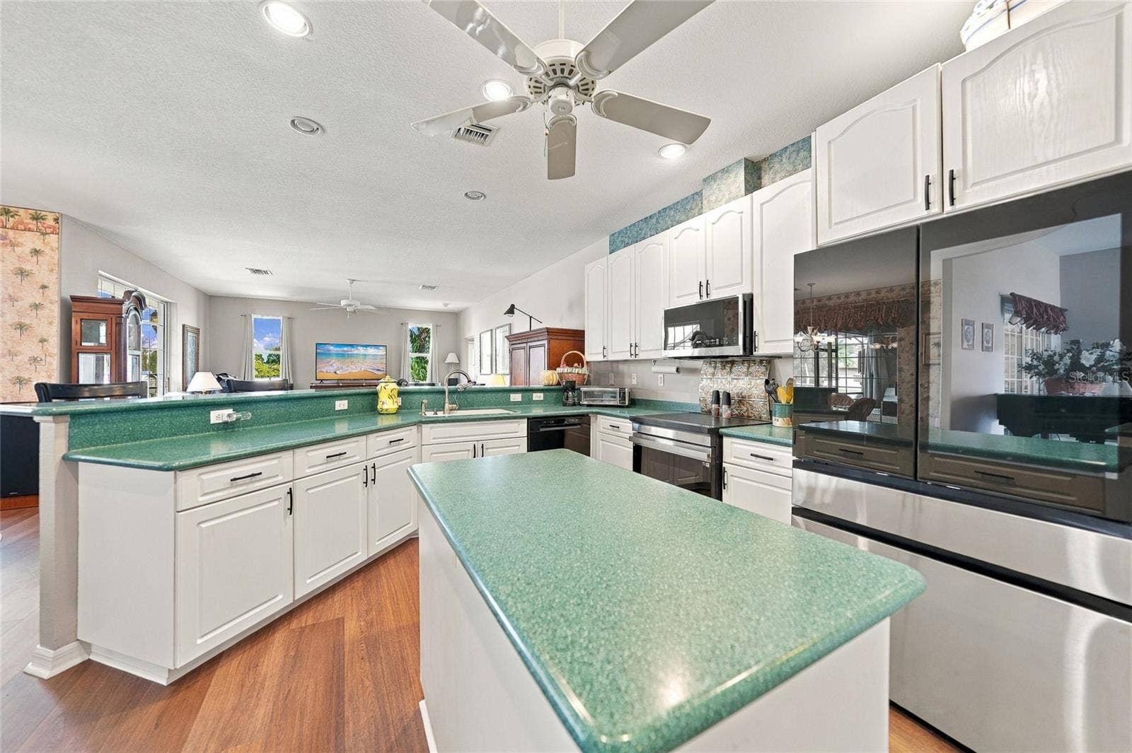 Kitchen with Breakfast Bar, Island, Pantry and New, Smart Appliances