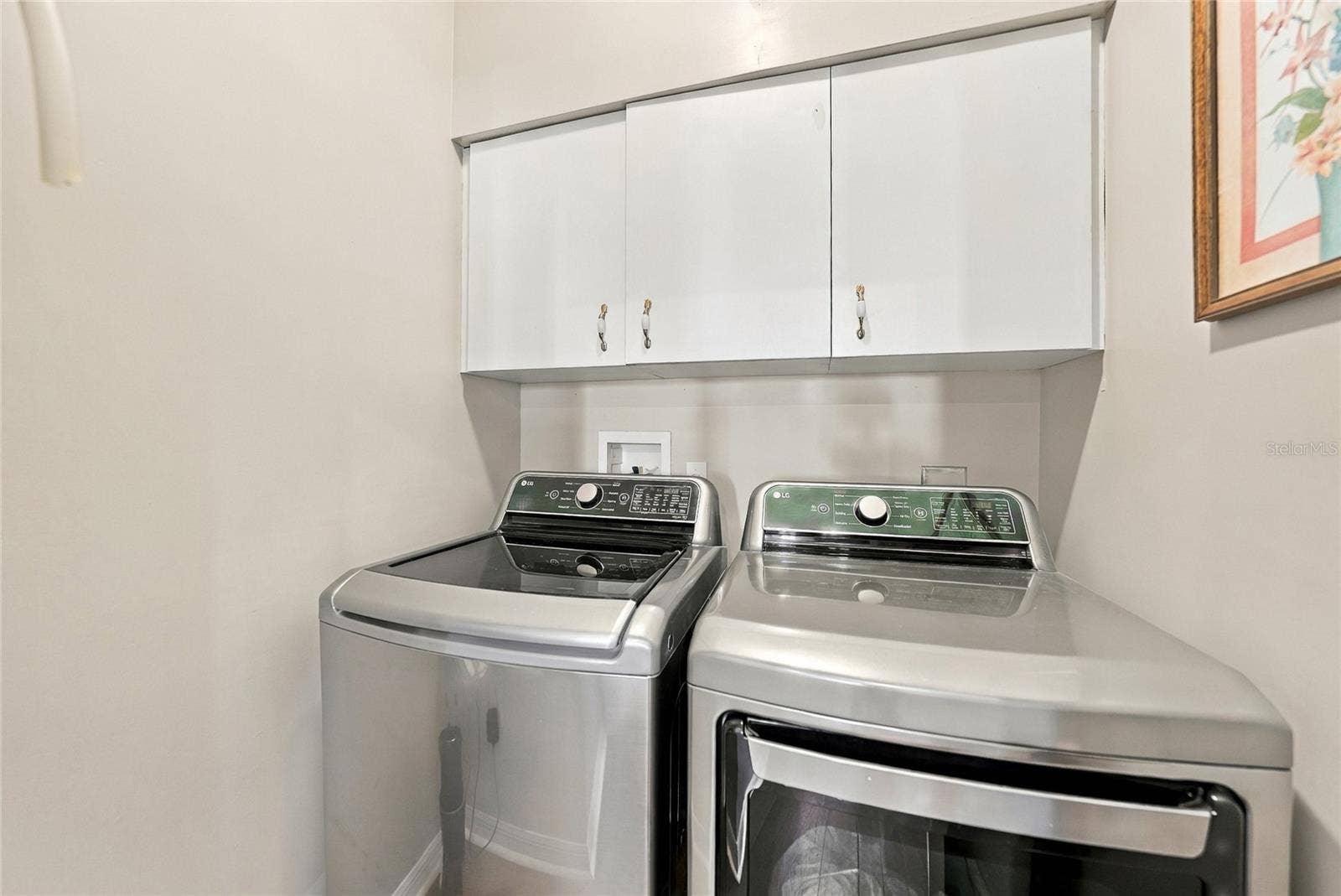 Laundry with Cabinets