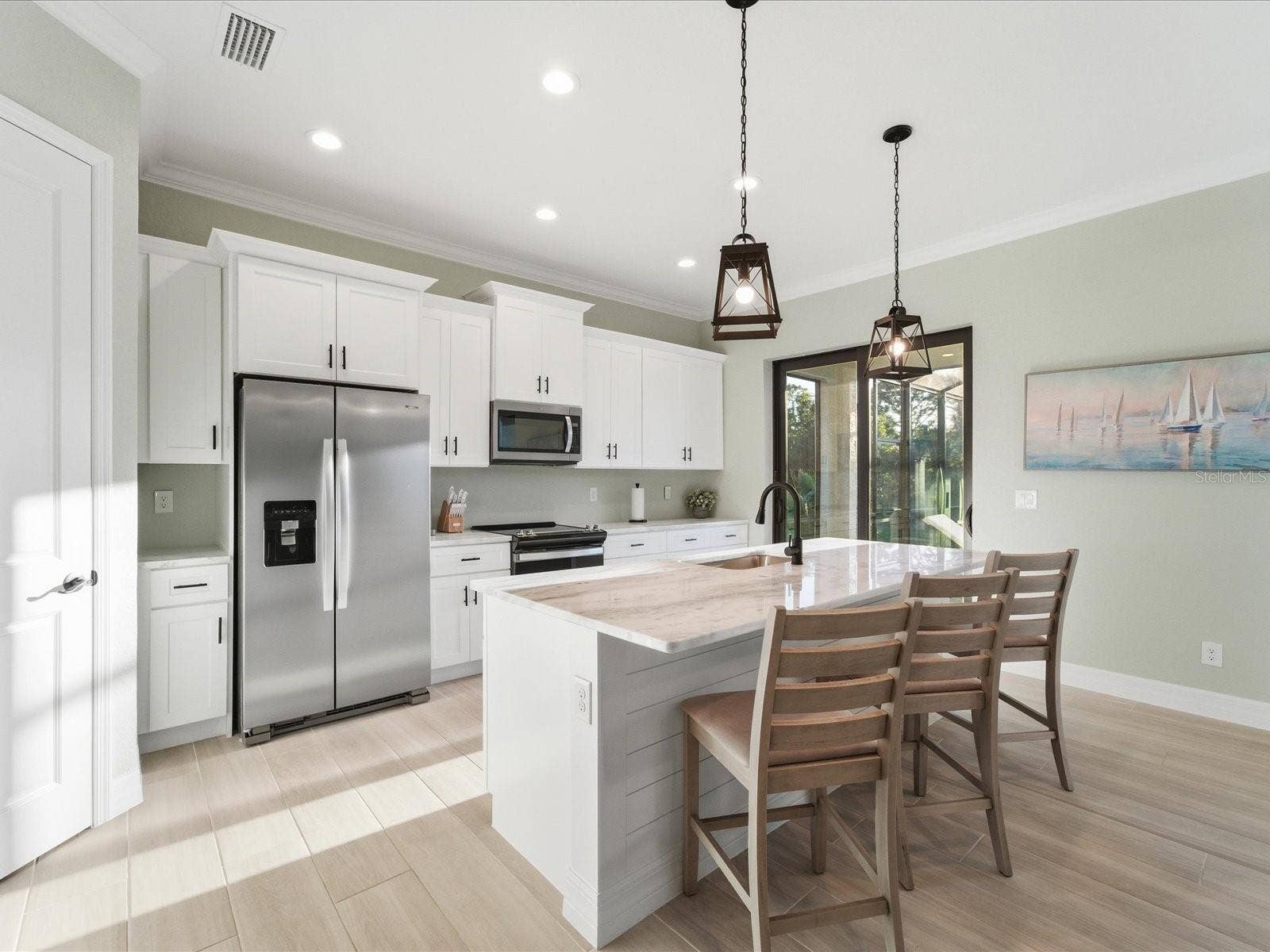 149 LONG MEADOW LANE, Rotonda West, FL 33947 Kitchen has a walk-in pantry