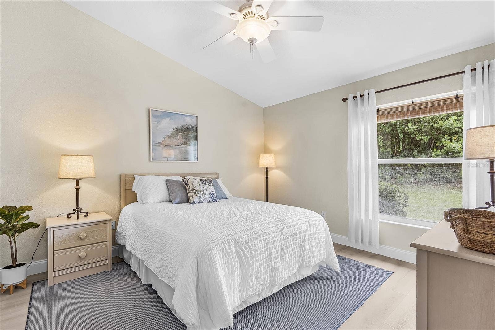 Comfortable and relaxing master bedroom