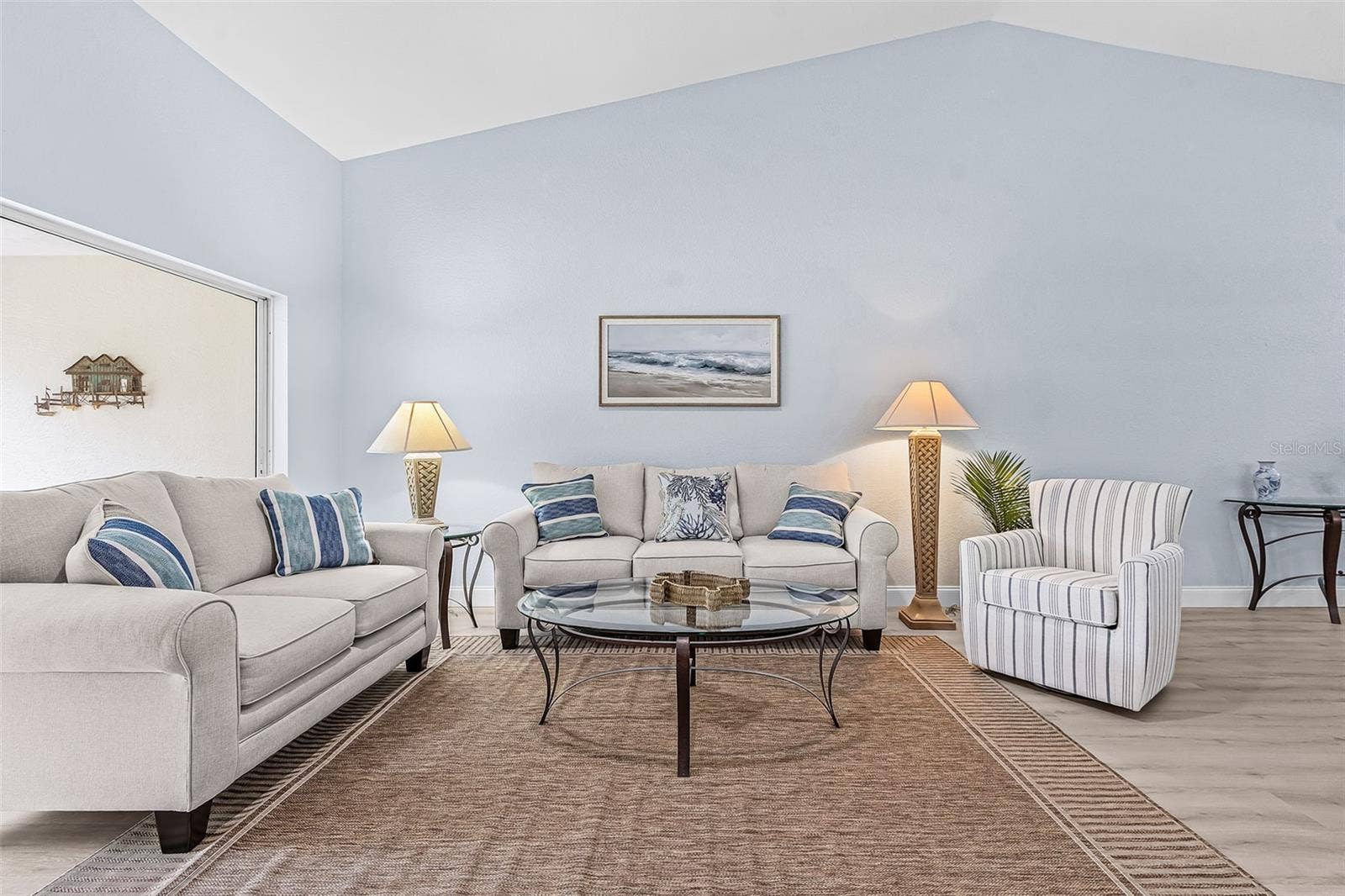 Spacious open floor plan