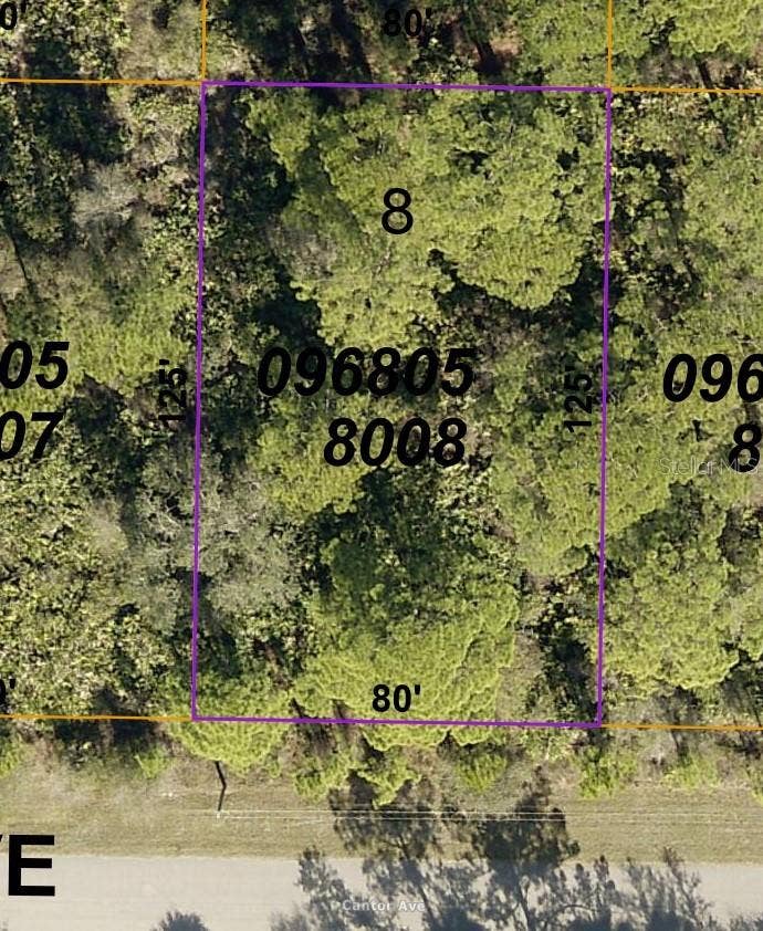 Property photo for Lot 8 CANTOR AVENUE, North Port, FL