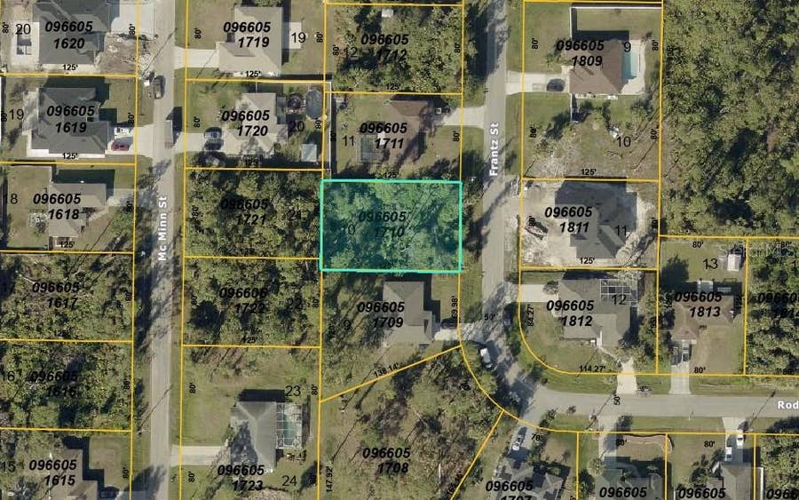 Property photo for Lot #10 FRANTZ STREET, North Port, FL