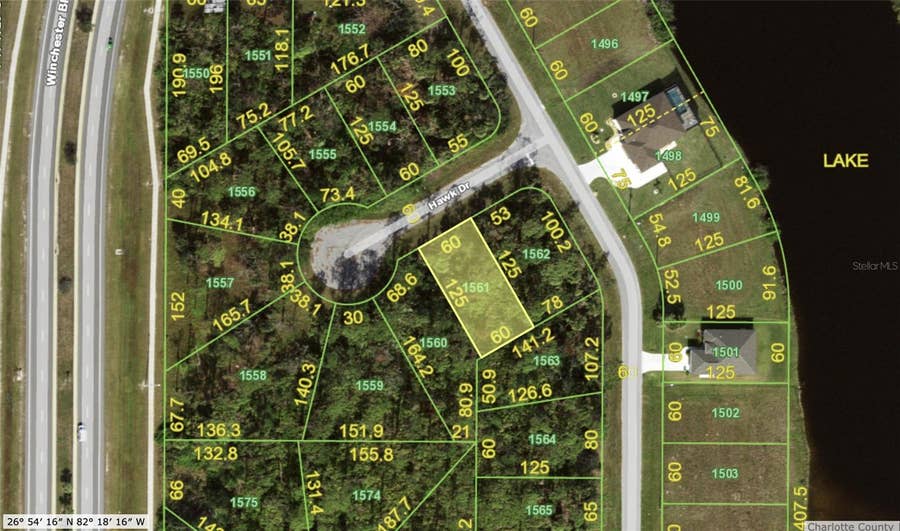 Property photo for 107 HAWK DRIVE, Rotonda West, FL