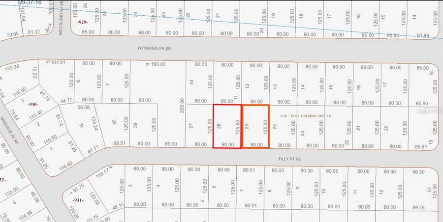 Property photo for 1643 & 1651 TILLY STREET SE, Palm Bay, FL