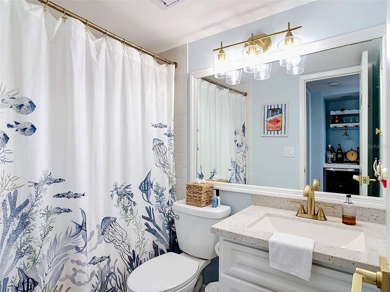 1551 BEACH ROAD, #205, Englewood, FL 34223 Guest Bathroom