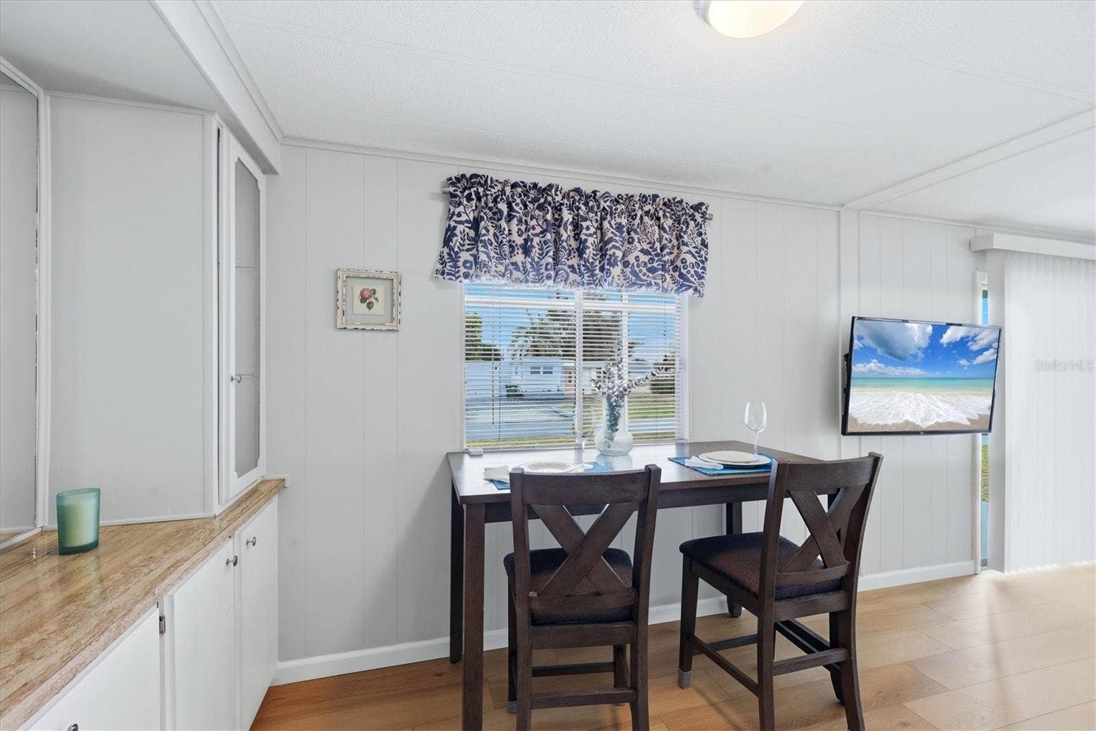 240 VIA DE LUNA, Englewood, FL 34224 Dining room with built in storage