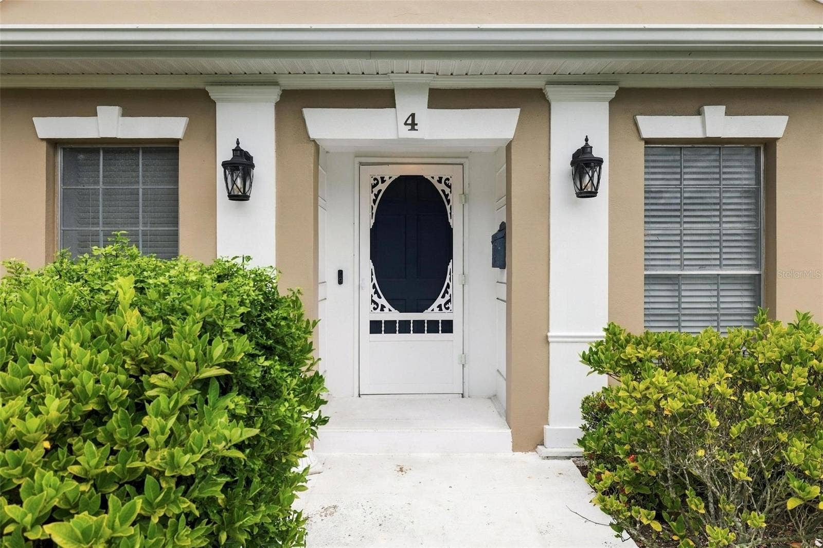 The regal front entrance welcomes all who enter.