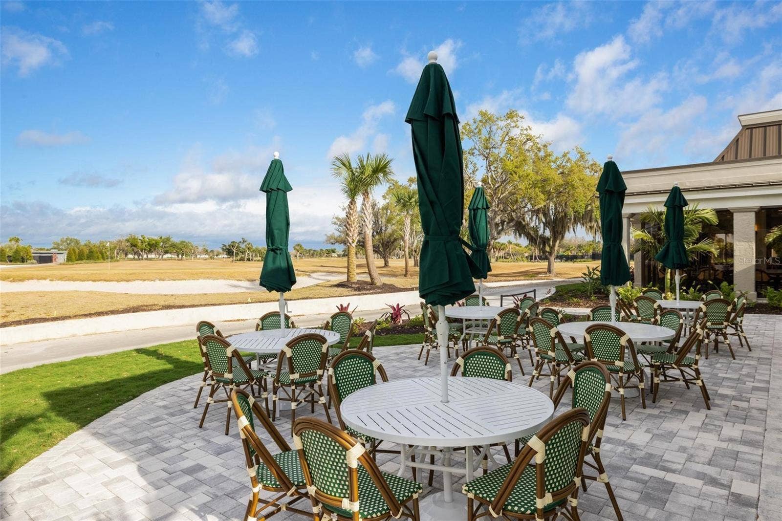 Patio dining