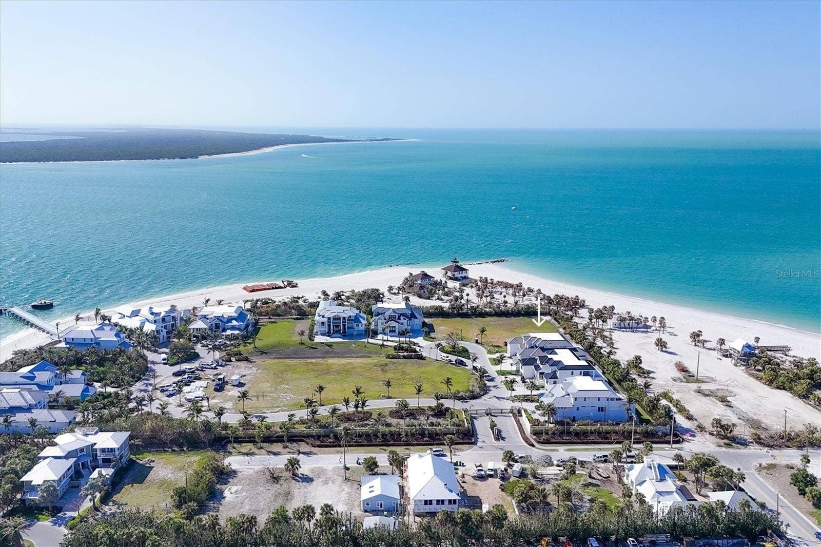 862 GRANDE PASS WAY, Boca Grande, FL 33921 View looking South towards Cayo Costa (there will never be new construction here).