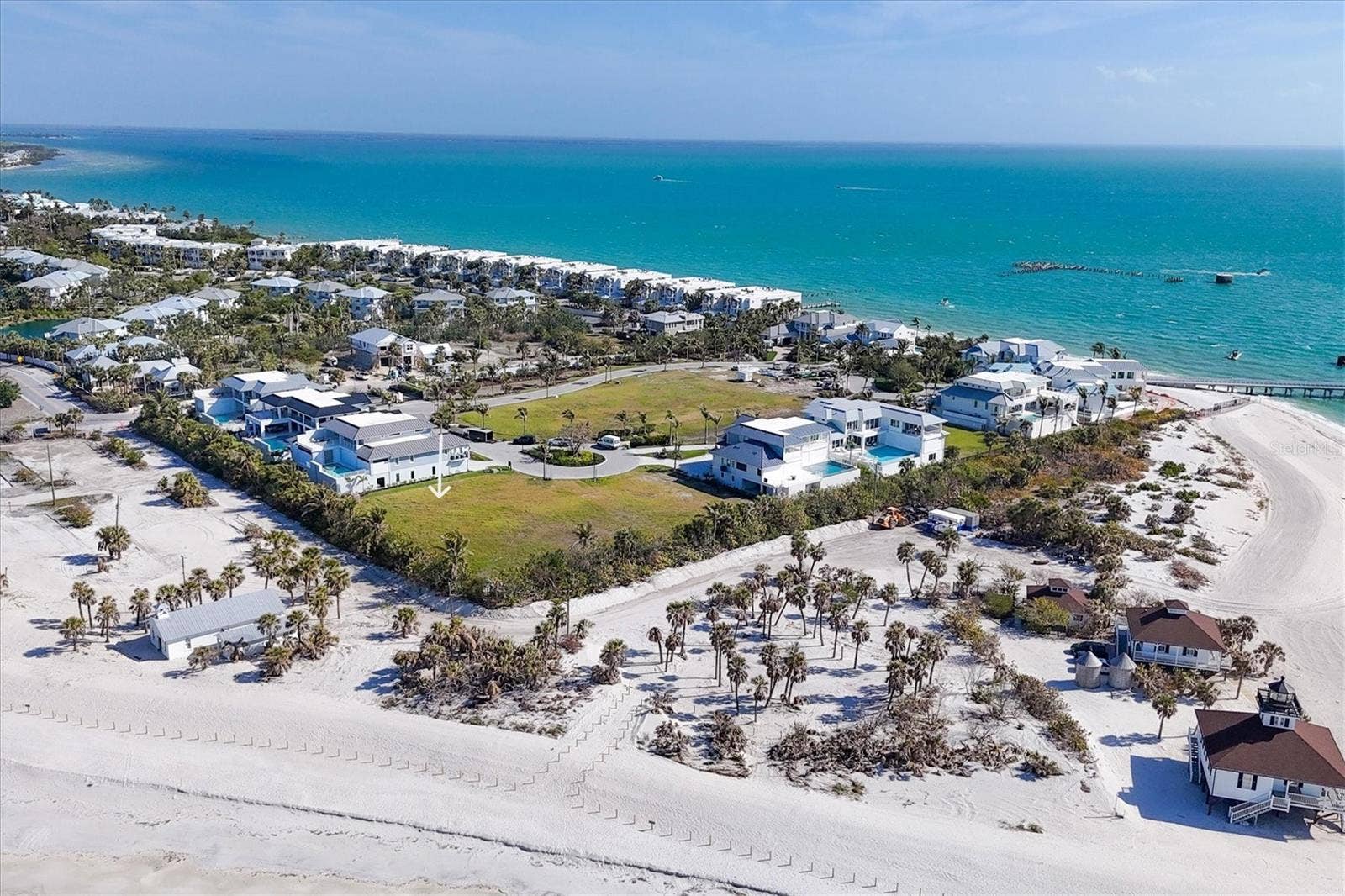 862 GRANDE PASS WAY, Boca Grande, FL 33921 View of Hill Tide Estates looking northeast.