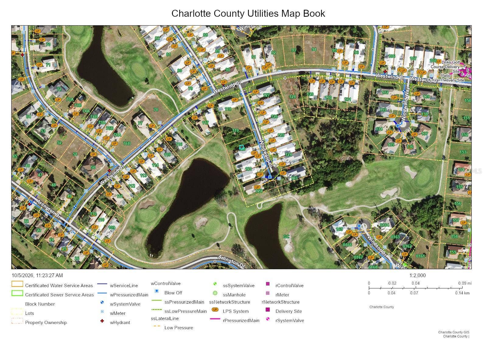 10 WINDWARD PLACE, Placida, FL 33946 Utility Map