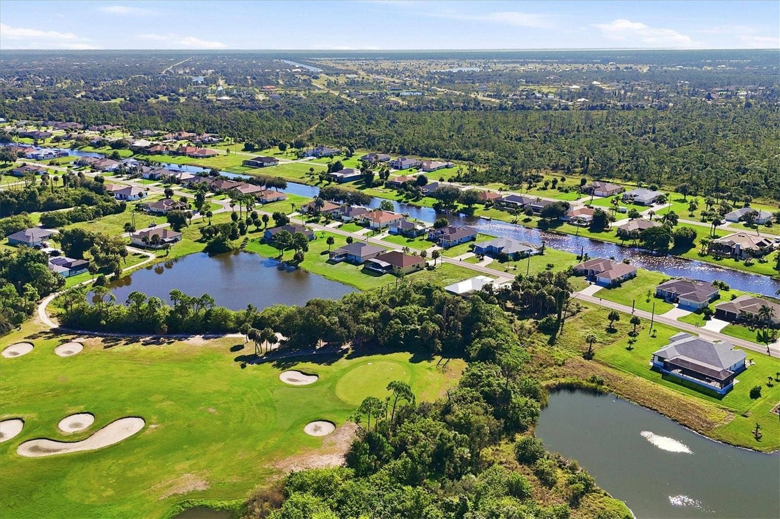 Lake to Golf Course