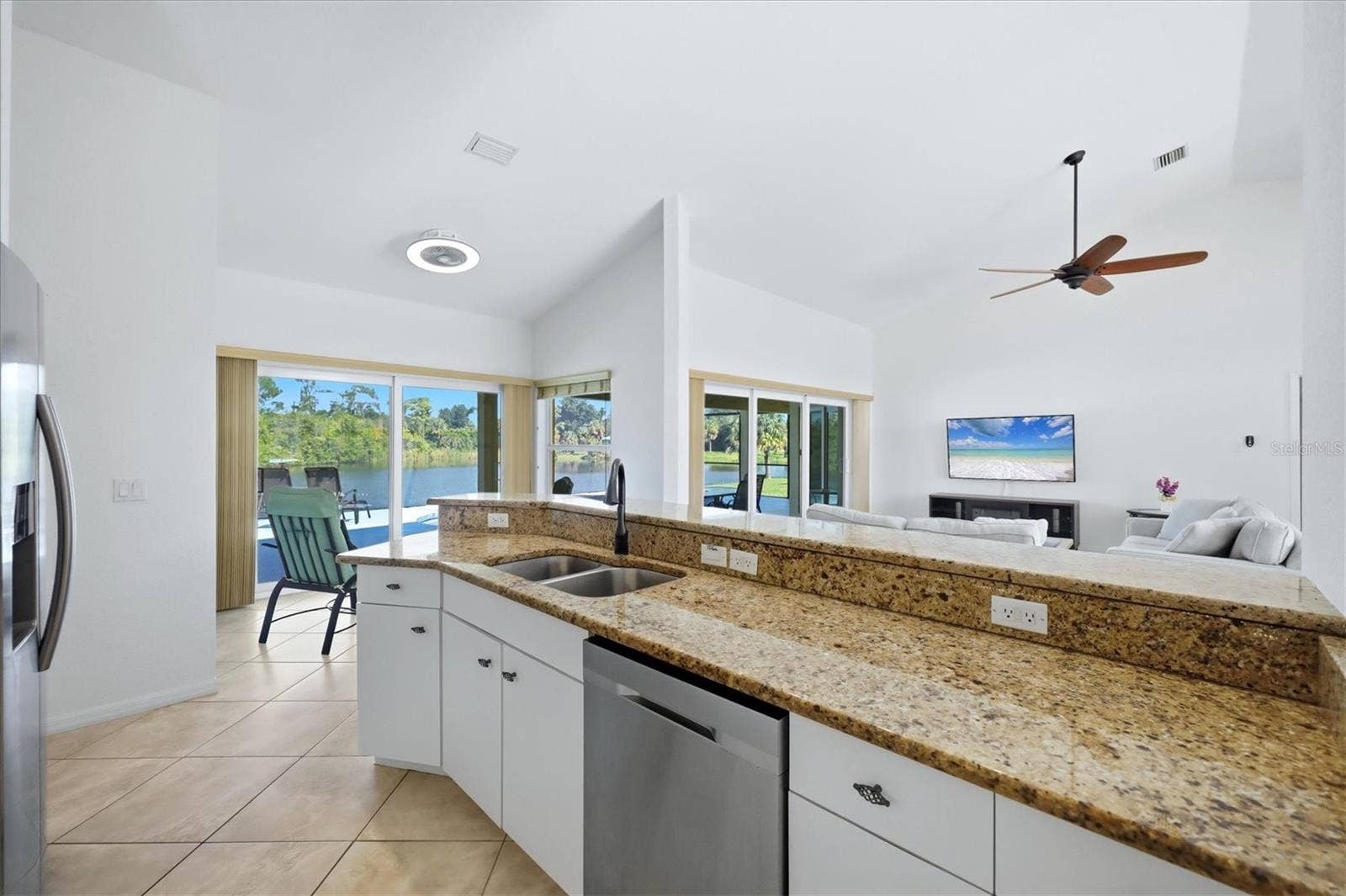 Kitchen with Views