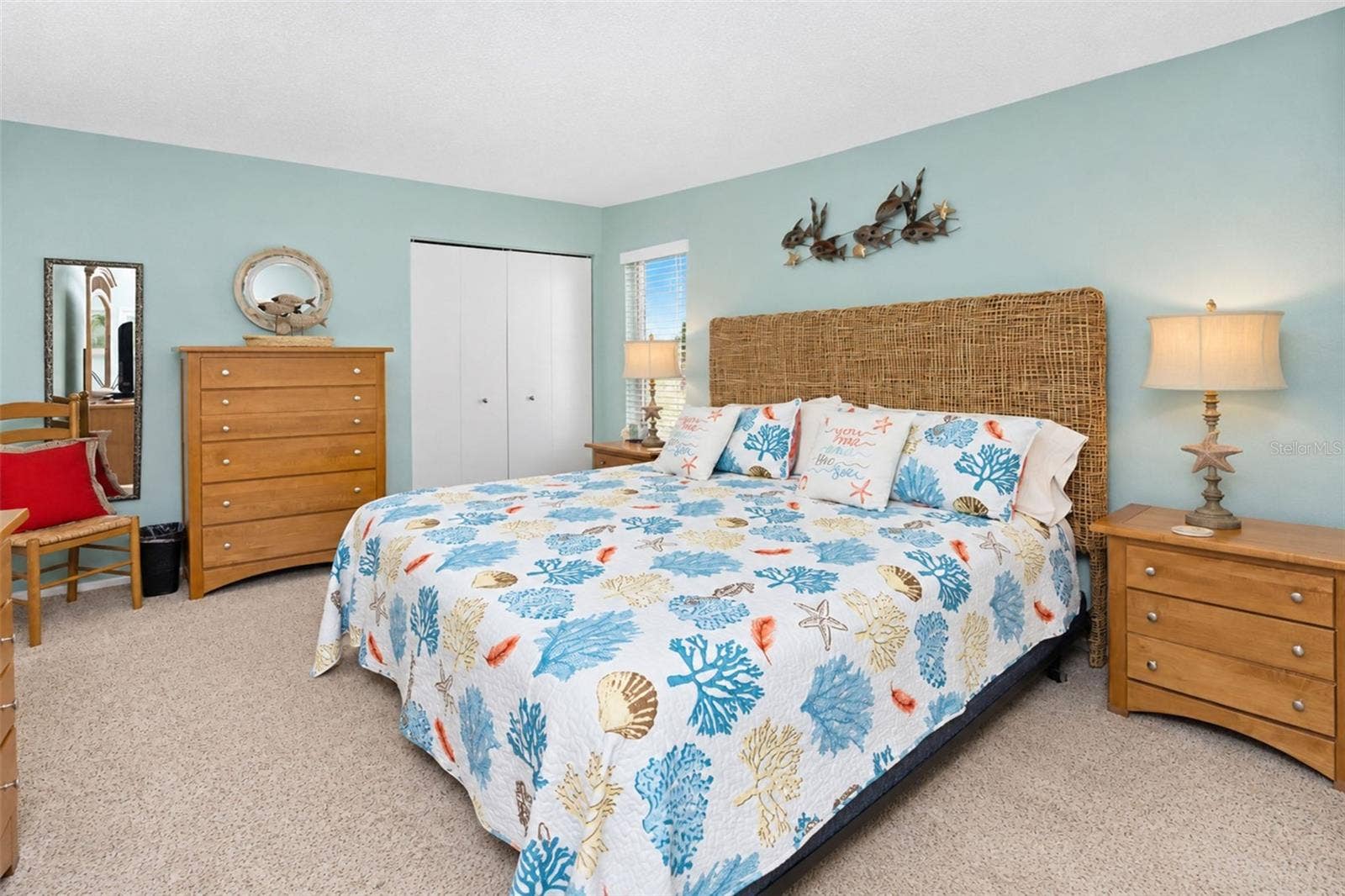 2950 N BEACH ROAD, #A321, Englewood, FL 34223 The primary bedroom has has 2 wall closets.