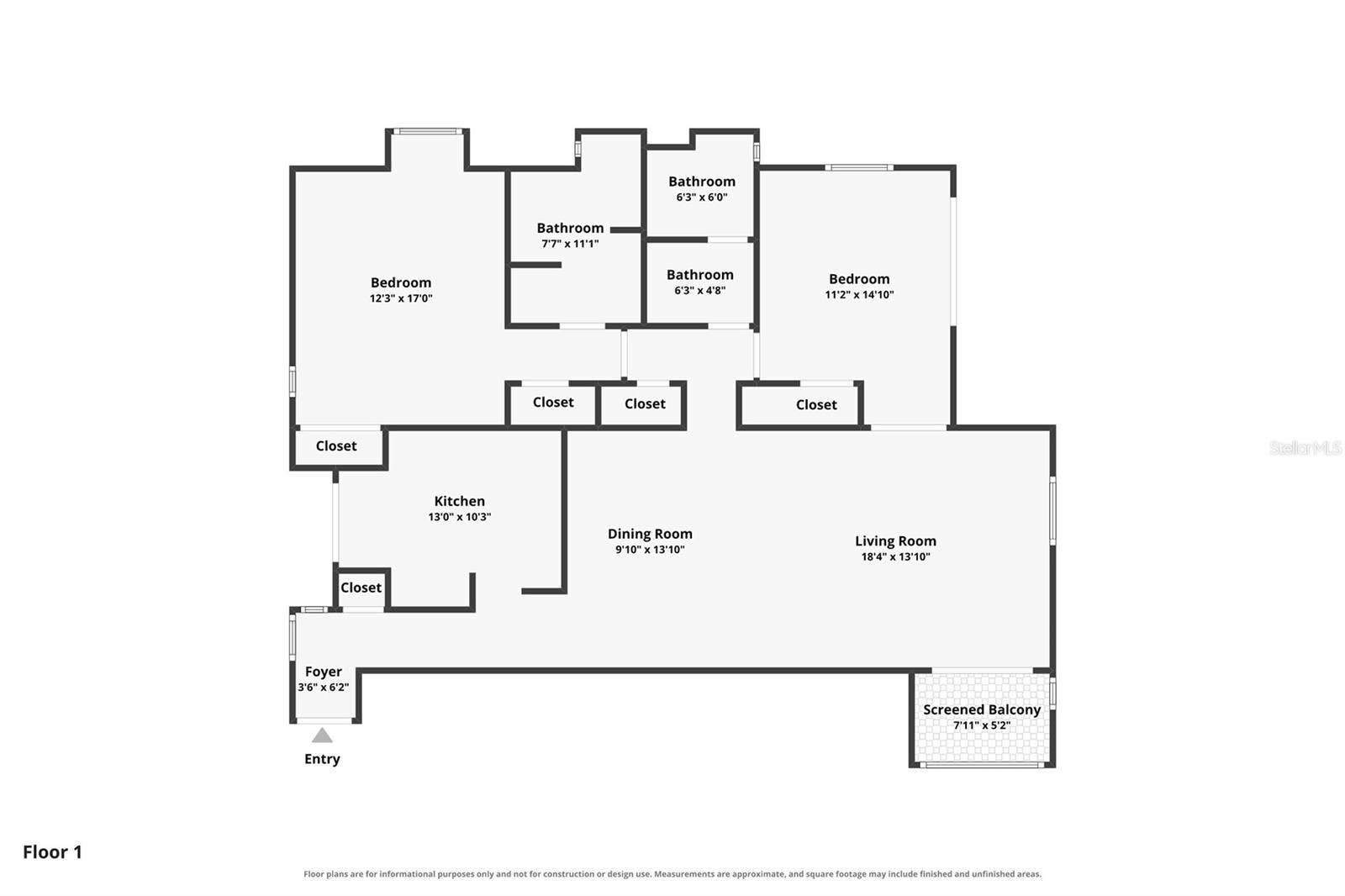 2950 N BEACH ROAD, #A321, Englewood, FL 34223 Floor Plan