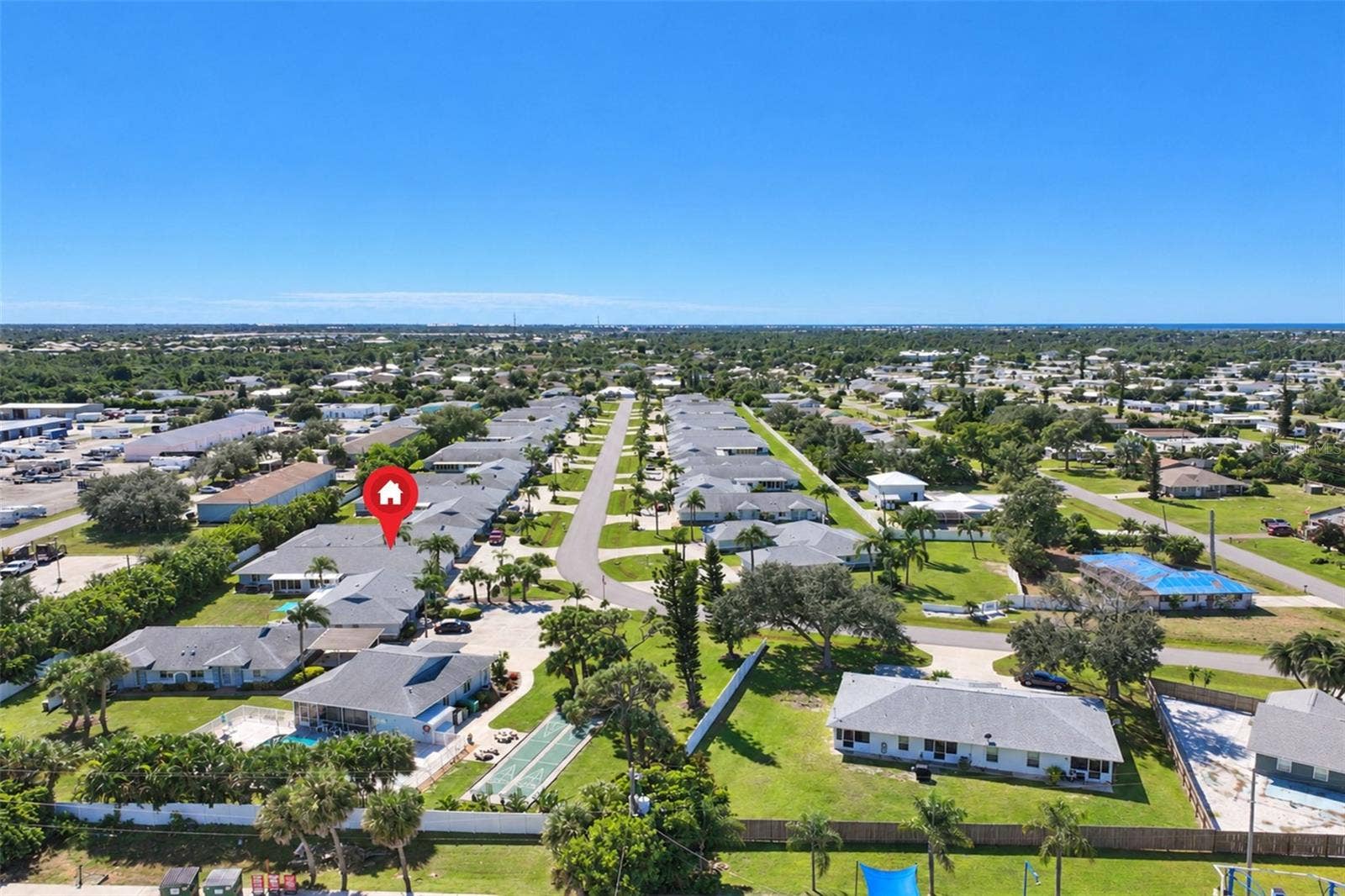 6468 HAMLET DRIVE, #B, Englewood, FL 34224 Aerial #1