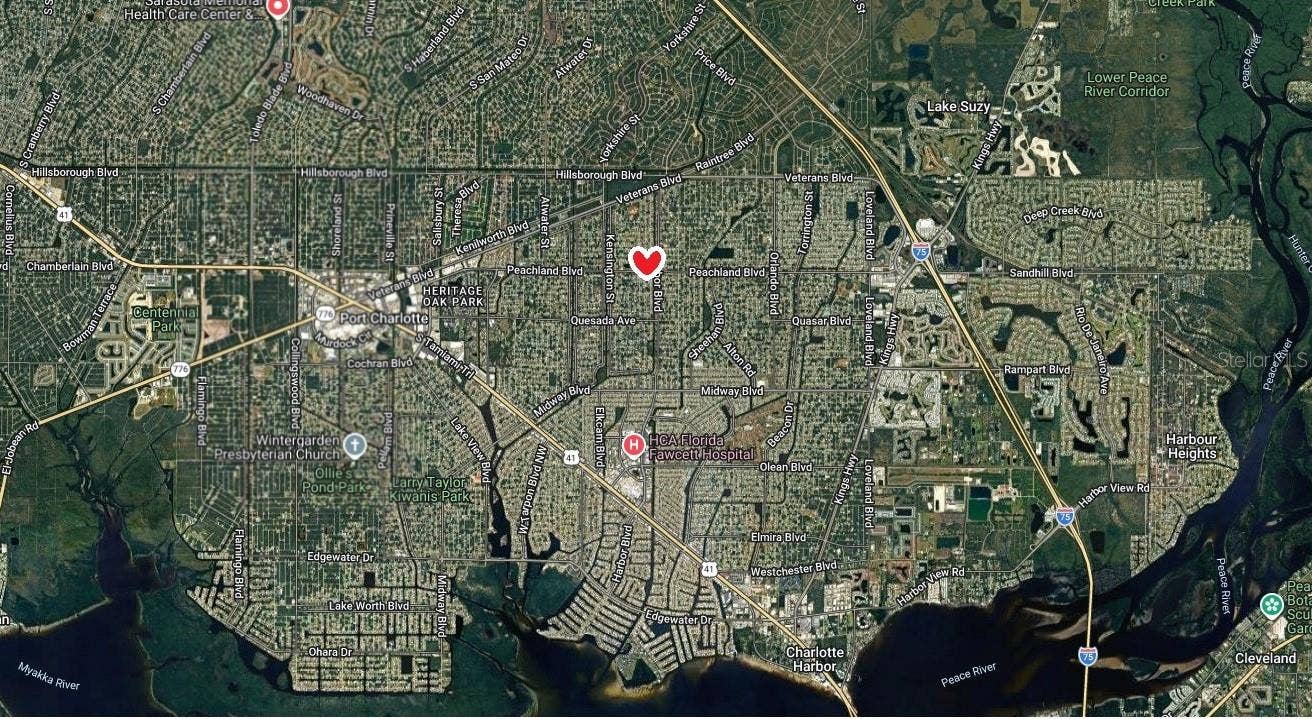 Location in Port Charlotte