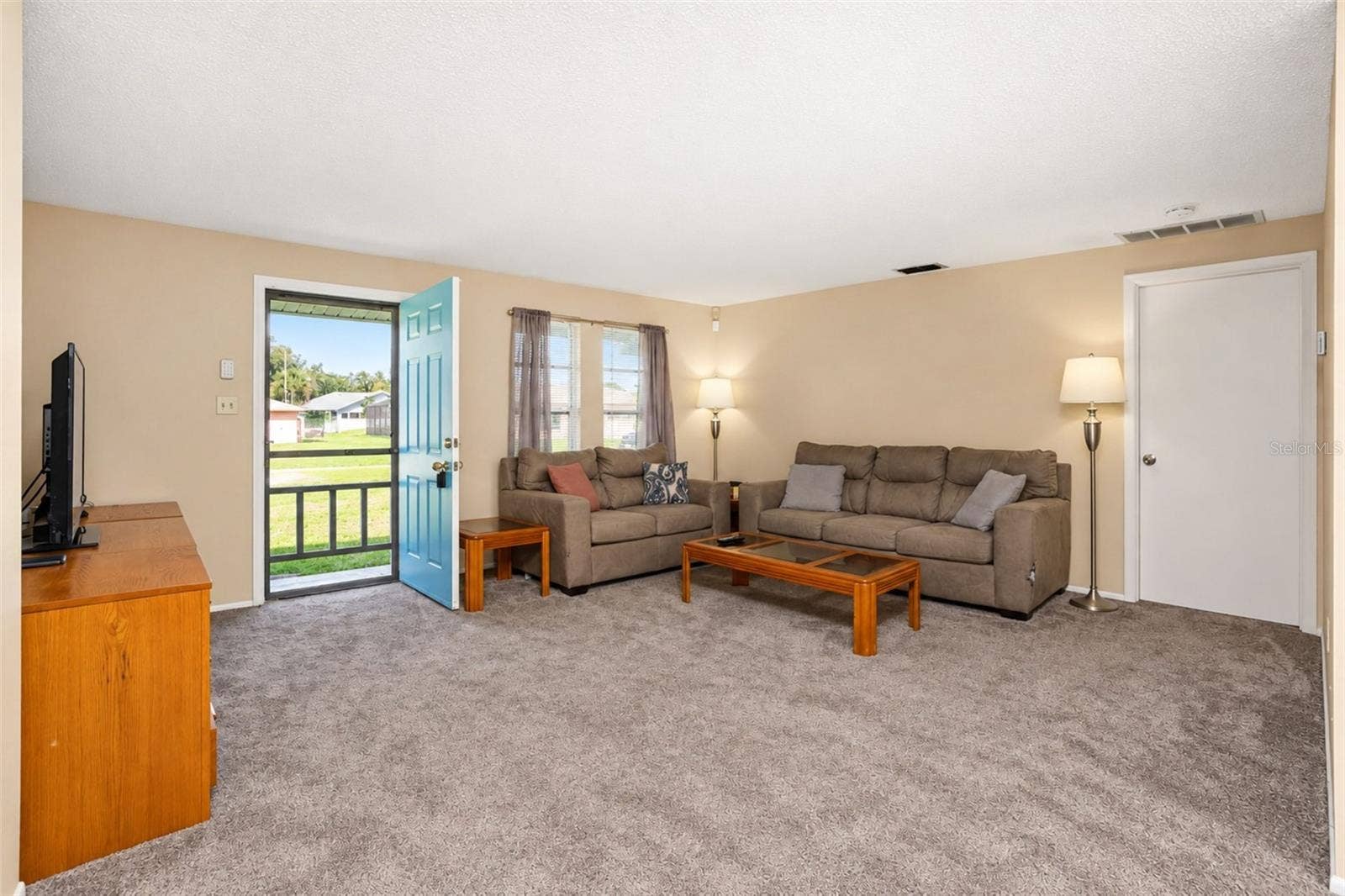 Enter into living room