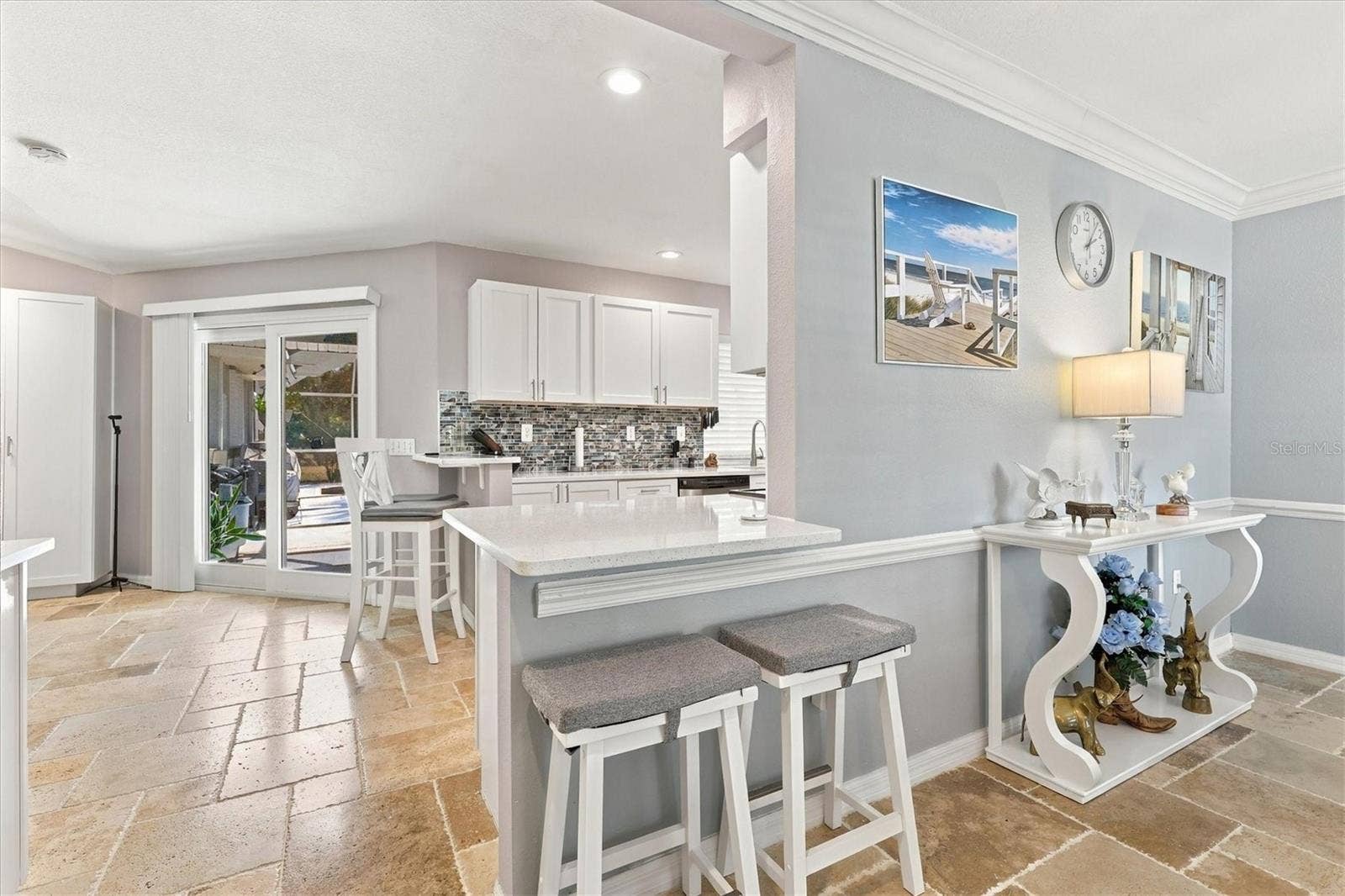 From dining room