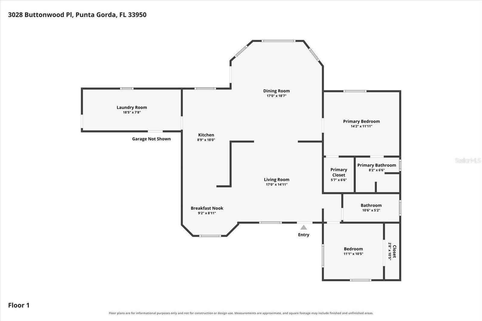 3028 BUTTONWOOD PLACE, Punta Gorda, FL 33950