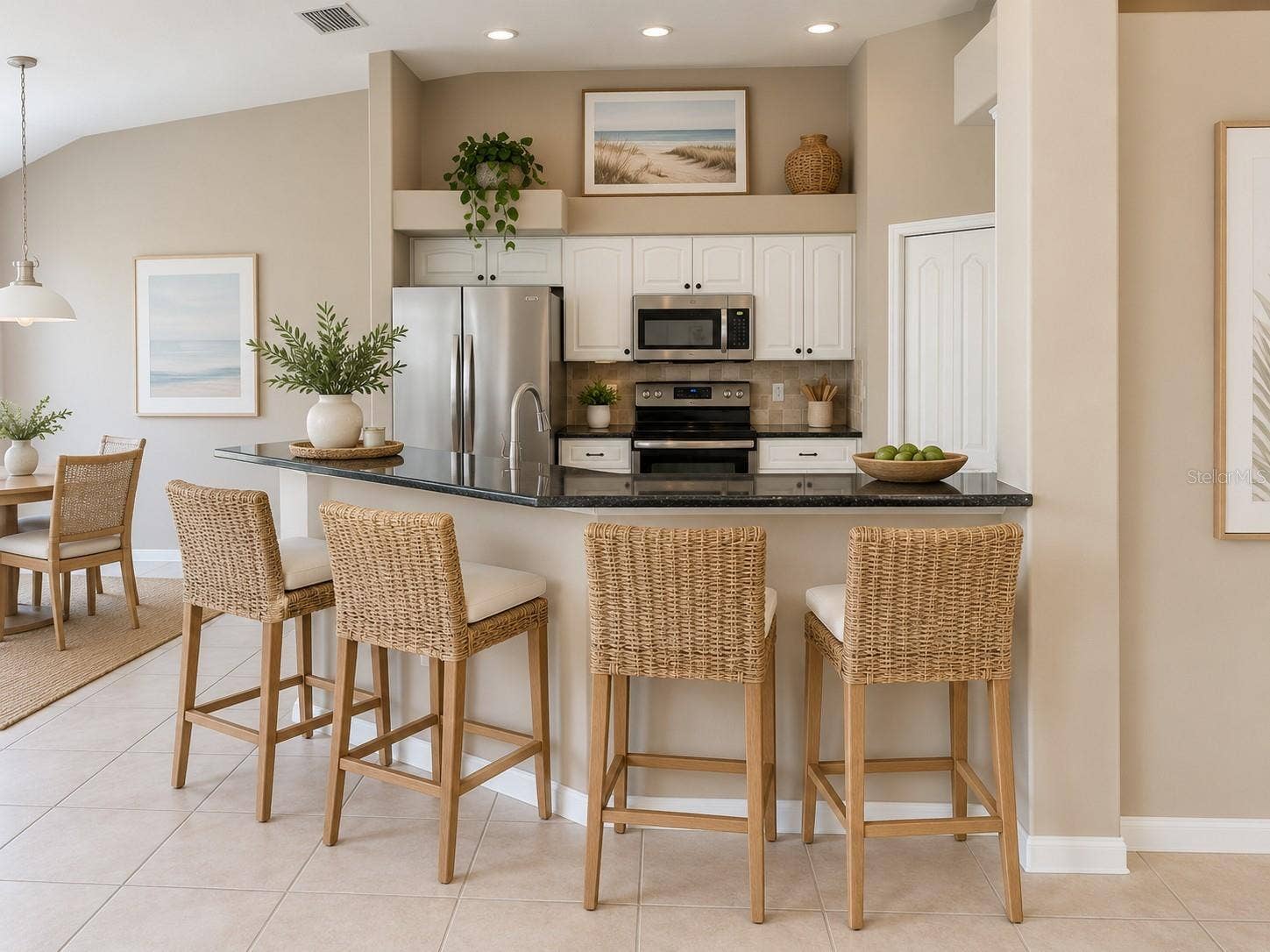 9 BUNKER TERRACE, Rotonda West, FL 33947 Kitchen Staged