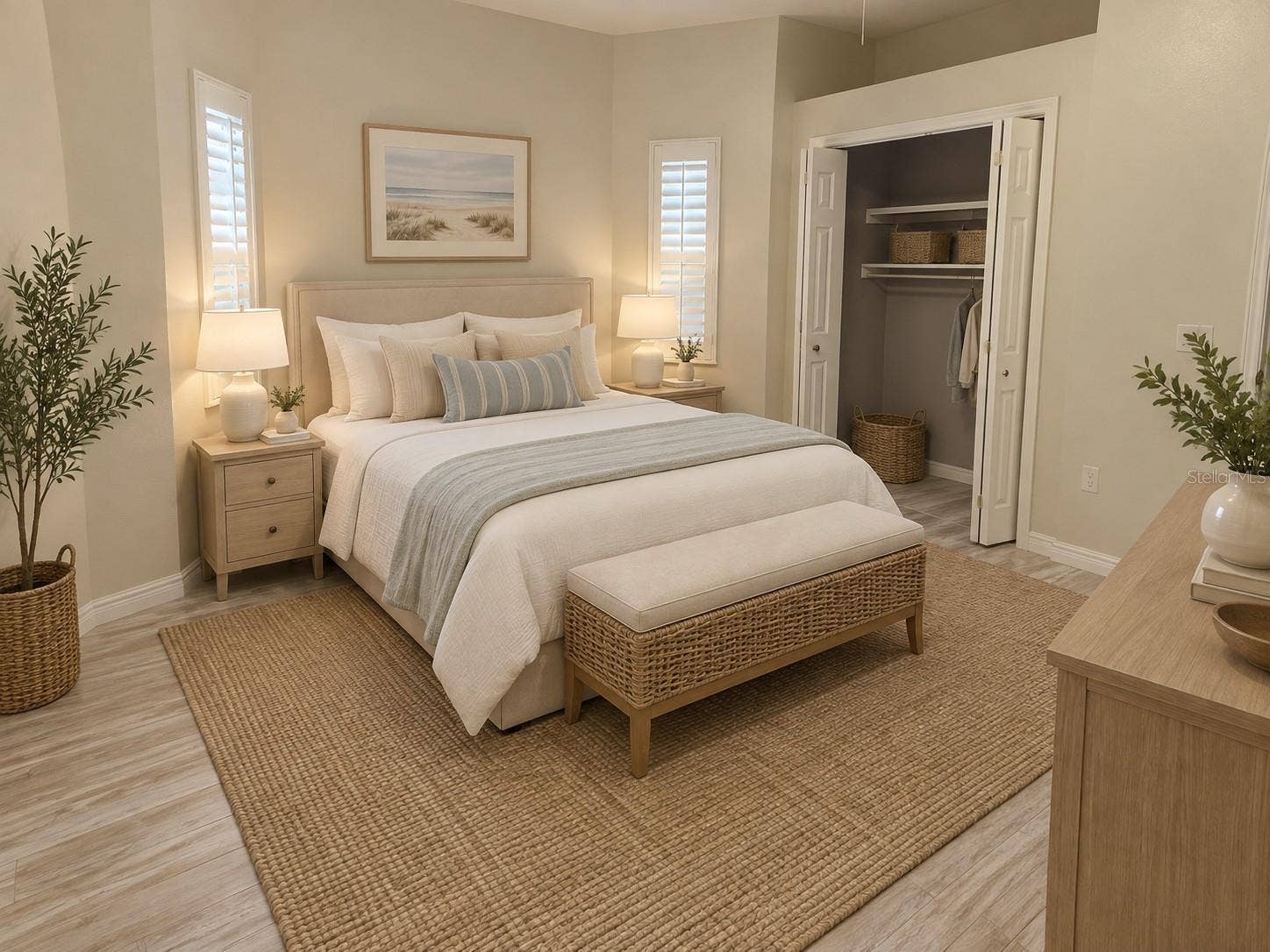 9 BUNKER TERRACE, Rotonda West, FL 33947 Bedroom 2 Staged