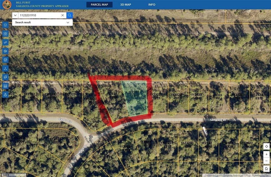 Property photo for Lots 9 &10 LANGLAIS DRIVE, North Port, FL