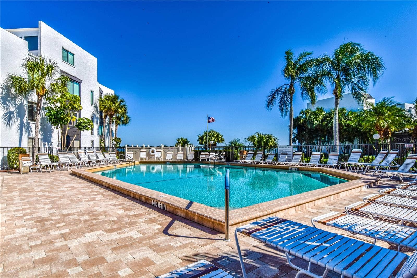 2955 N BEACH ROAD, #A411, Englewood, FL 34223 Large Pool and Sunning Deck