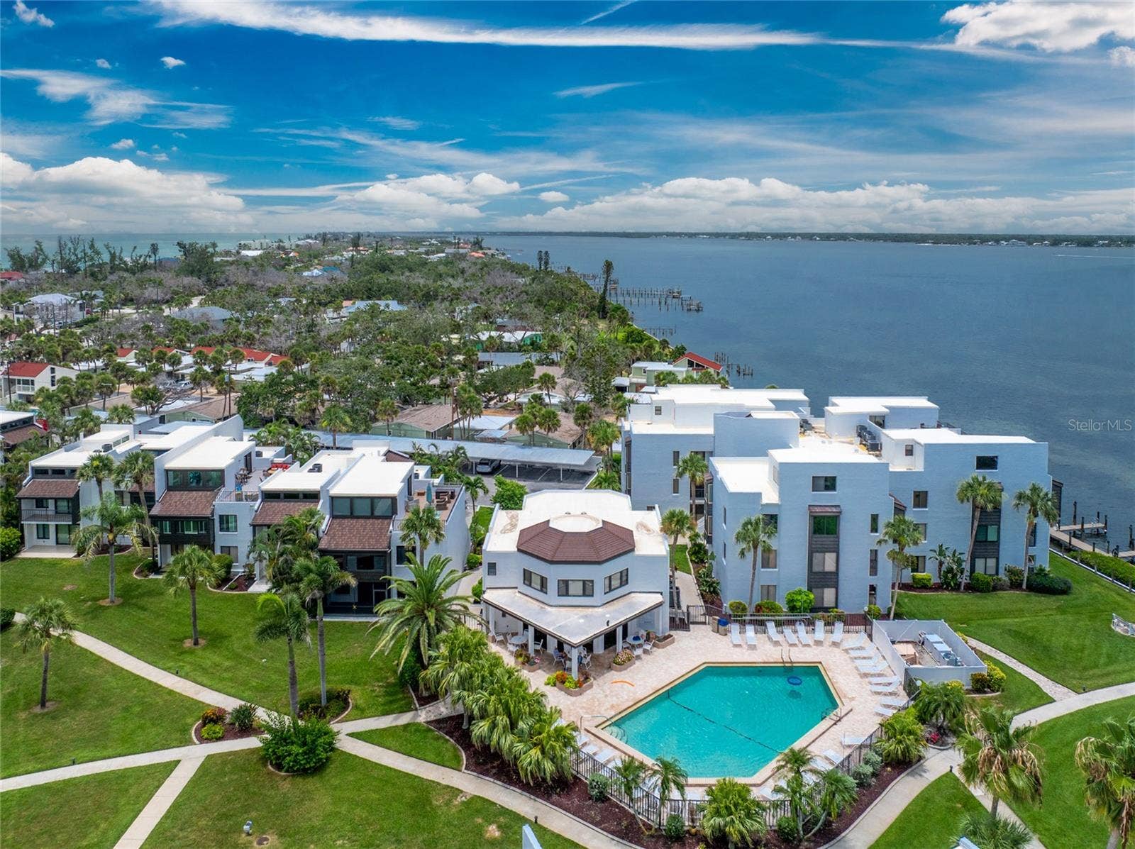 2955 N BEACH ROAD, #A411, Englewood, FL 34223 Tamarind Pool and Clubhouse