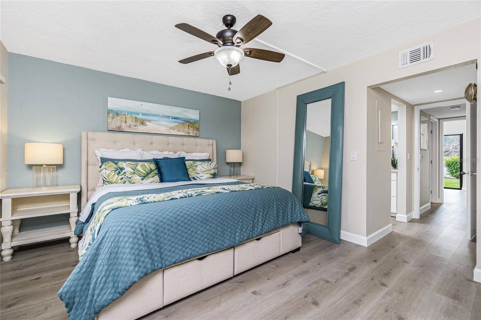 2955 N BEACH ROAD, #A411, Englewood, FL 34223 Master Bedroom Looking to Master Bath