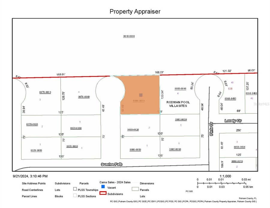 Property photo for 104 VILLAGE DRIVE, Interlachen, FL