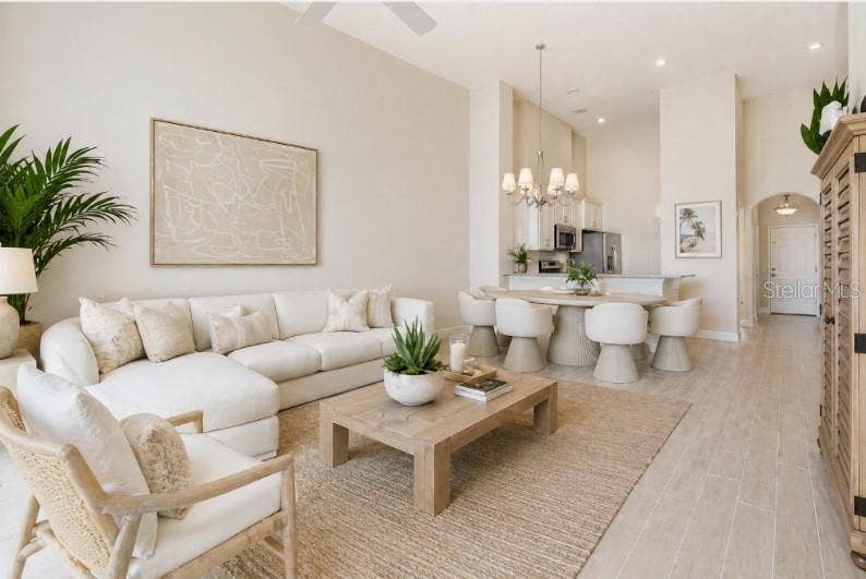 15 OCEAN CREST WAY, #1342, Palm Coast, FL 32137 Decor, furnishings and repainted kitchen are AI Generated.