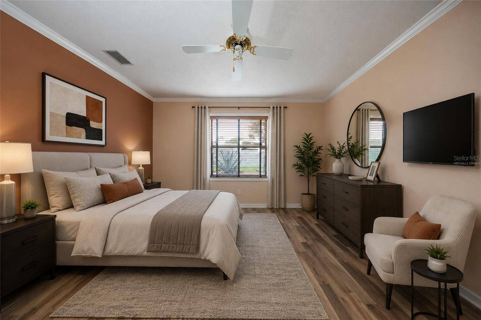 Bedroom 3 - virtually staged