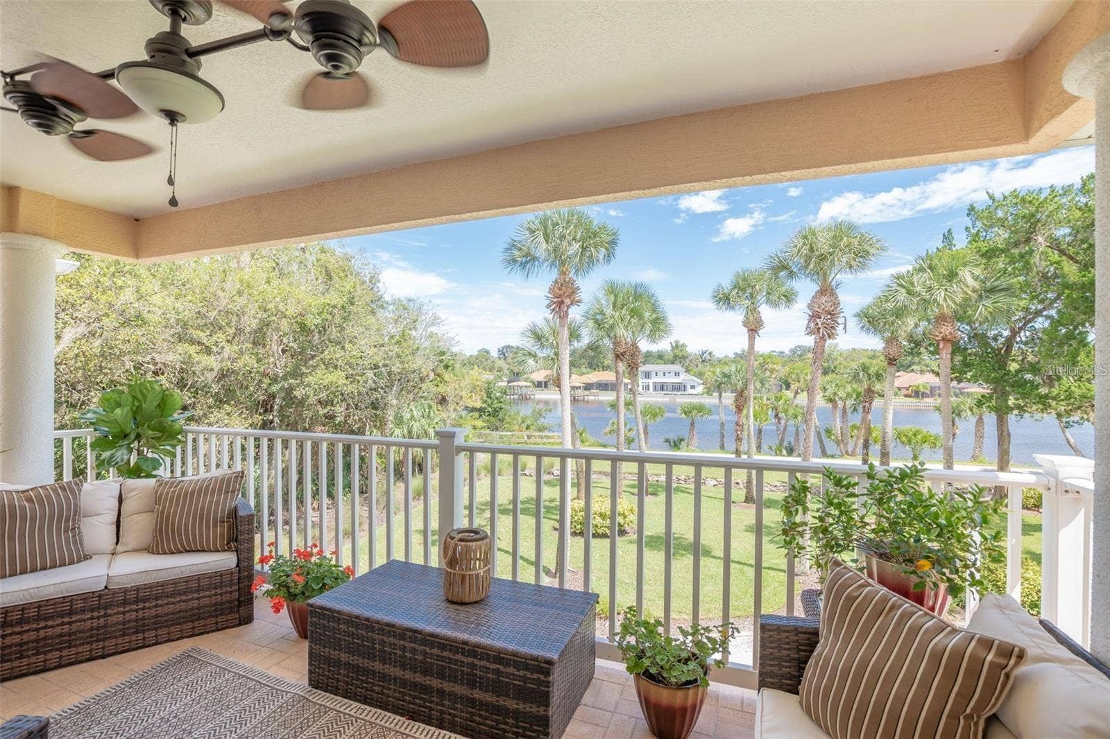 50 PALM HARBOR PARKWAY, #32, Palm Coast, FL 32137 2nd floor lanai with Intercoastal view